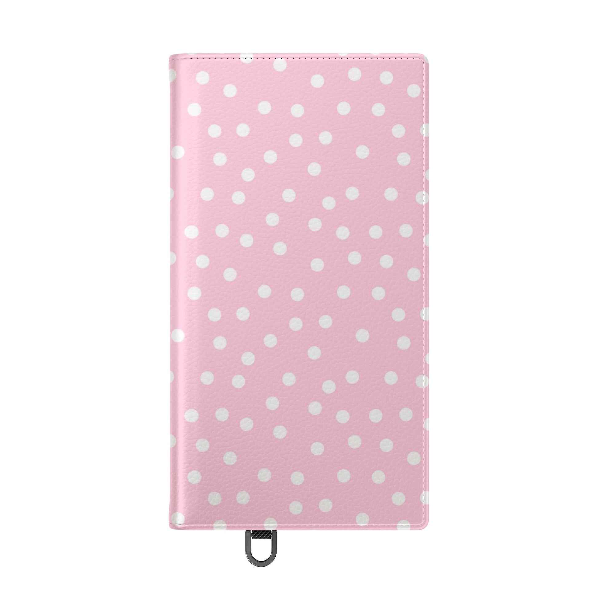 JAKKOUTTHEBXX Pink Polka Dot Phone Flip Cases 2025