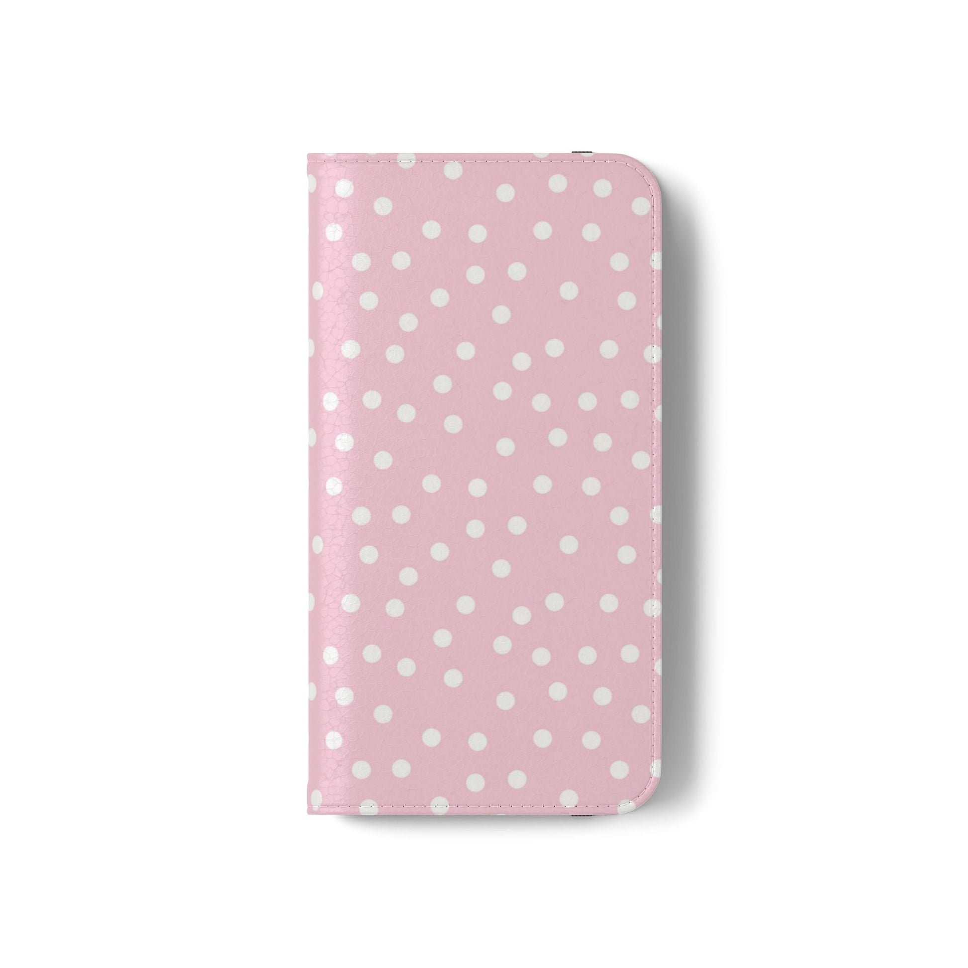 JAKKOUTTHEBXX Pink Polka Dot Phone Flip Cases 2025