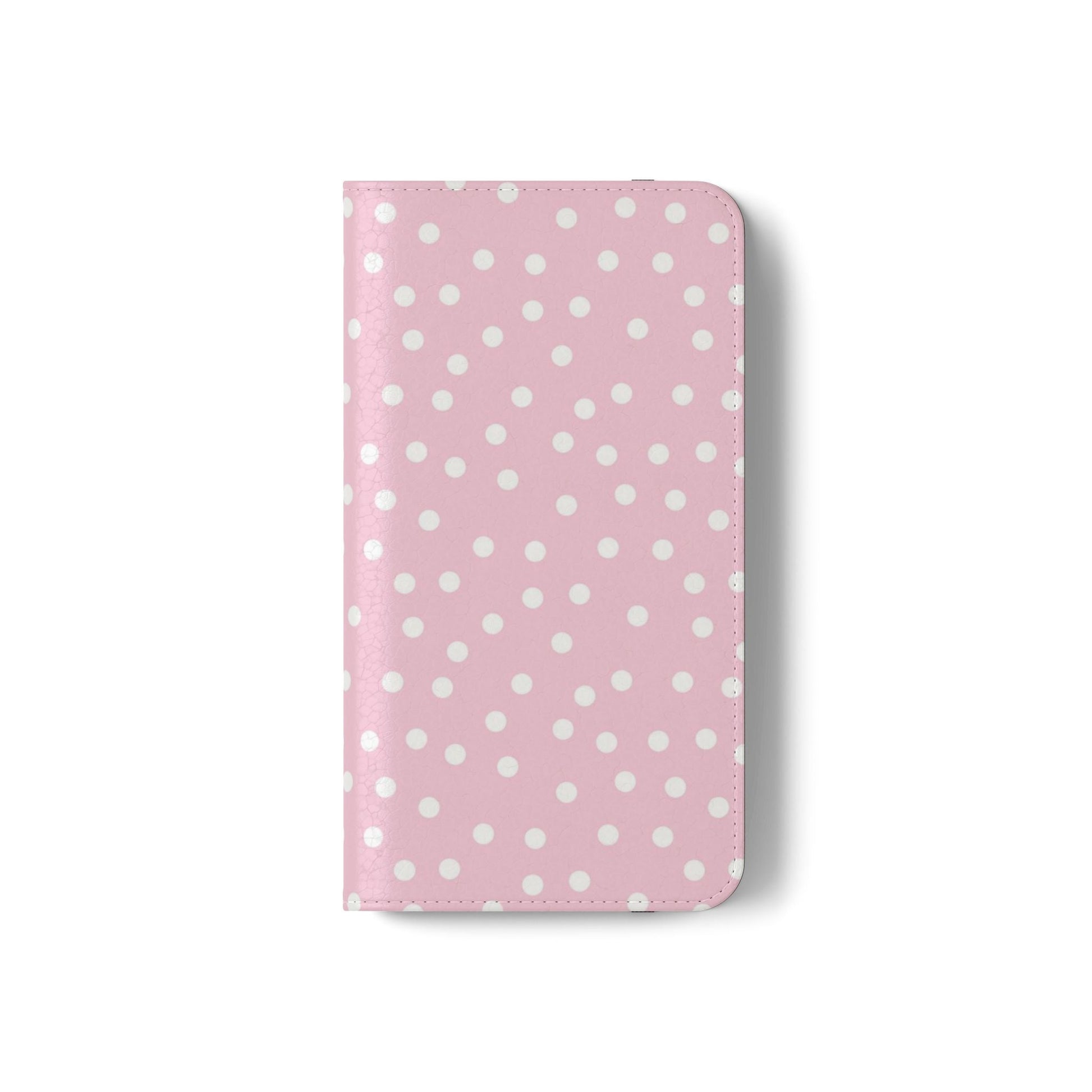 JAKKOUTTHEBXX Pink Polka Dot Phone Flip Cases 2025