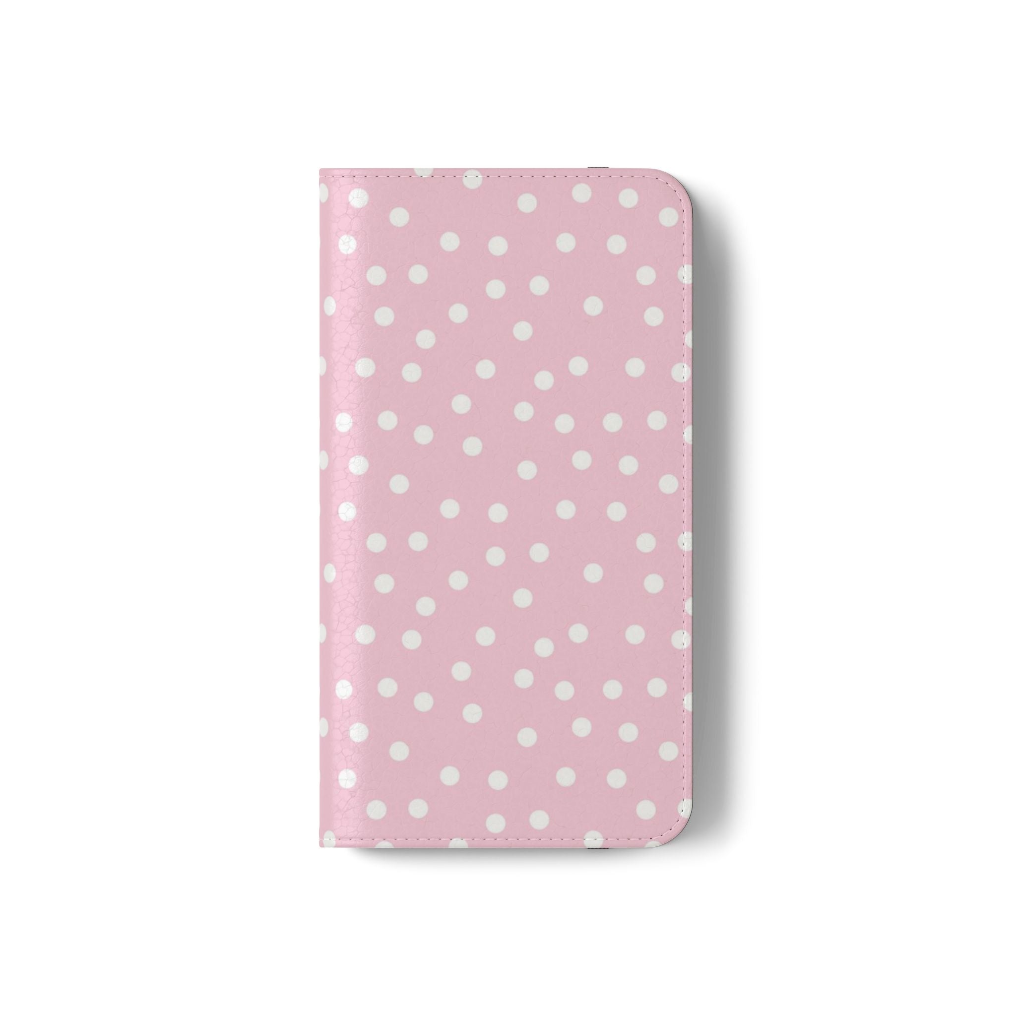 JAKKOUTTHEBXX Pink Polka Dot Phone Flip Cases 2025