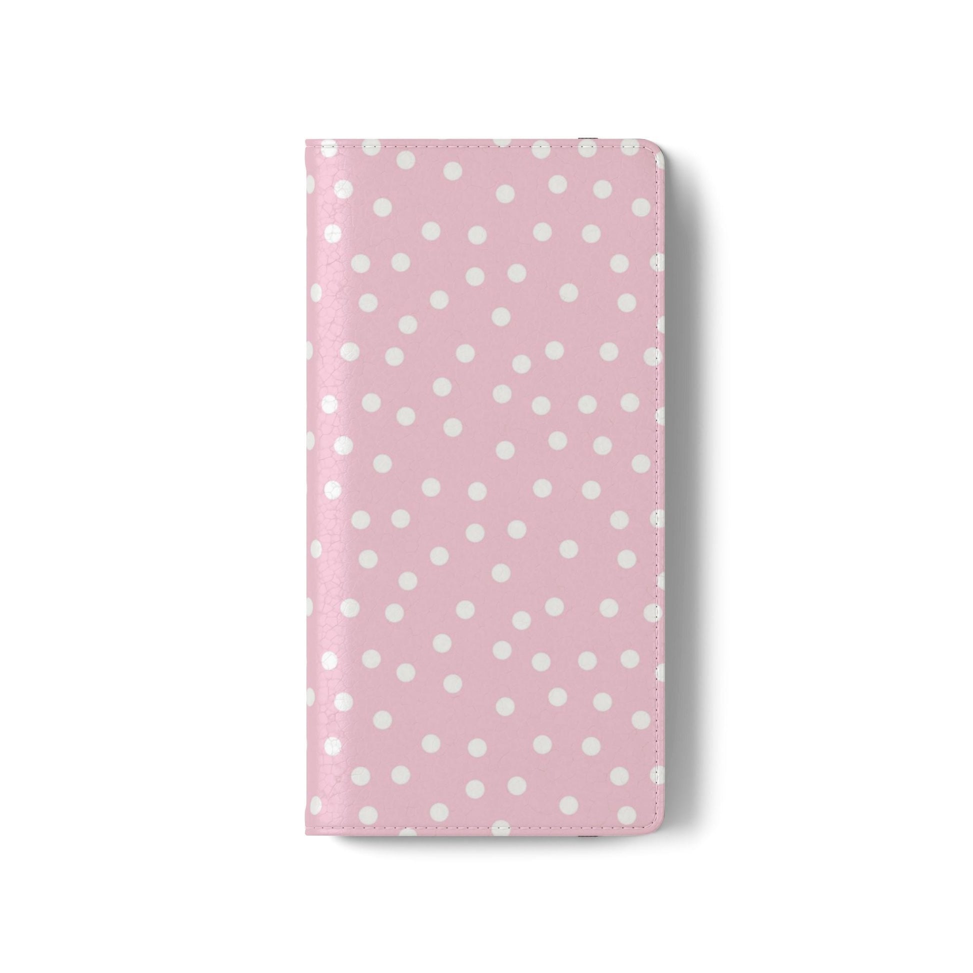 JAKKOUTTHEBXX Pink Polka Dot Phone Flip Cases 2025
