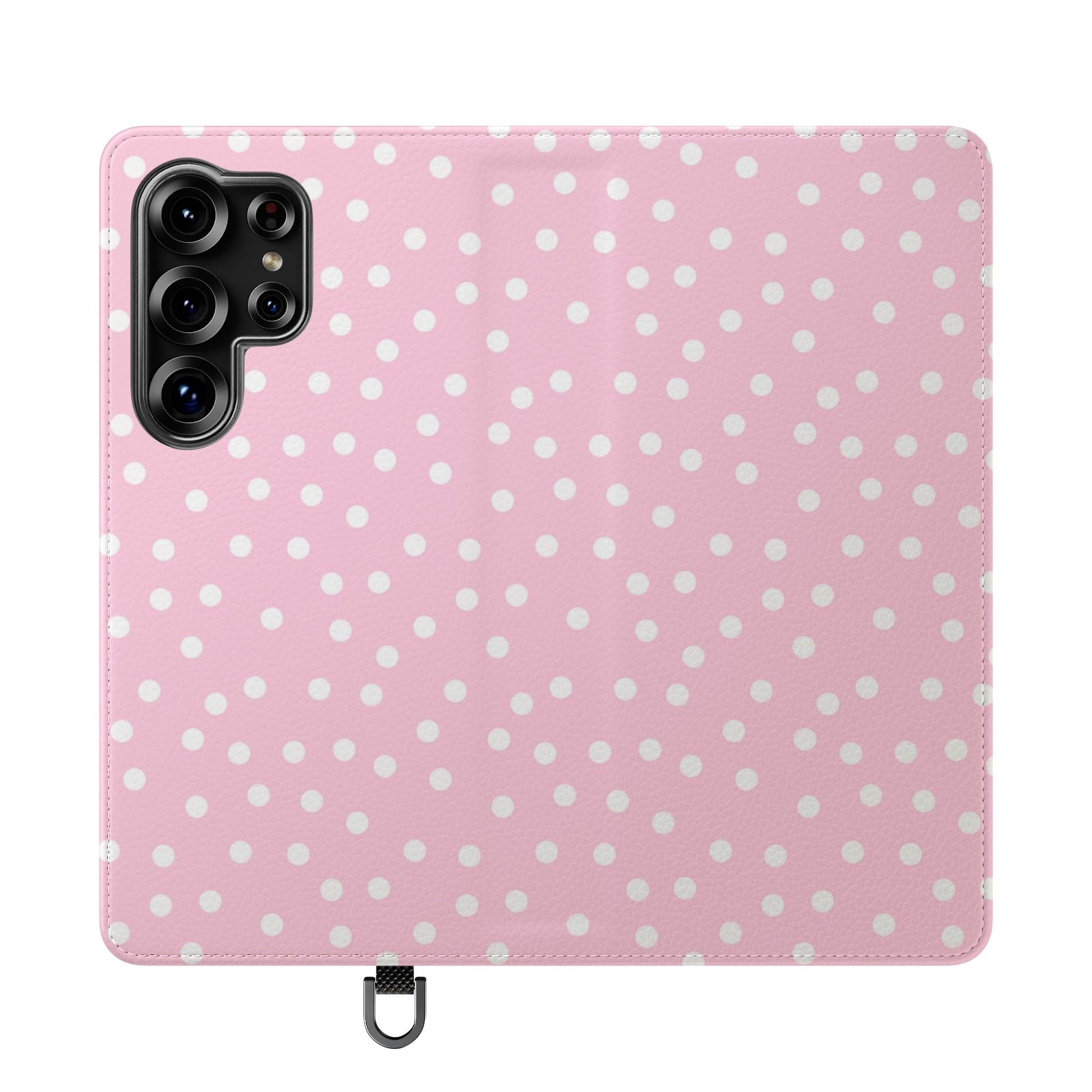 JAKKOUTTHEBXX Pink Polka Dot Phone Flip Cases 2025
