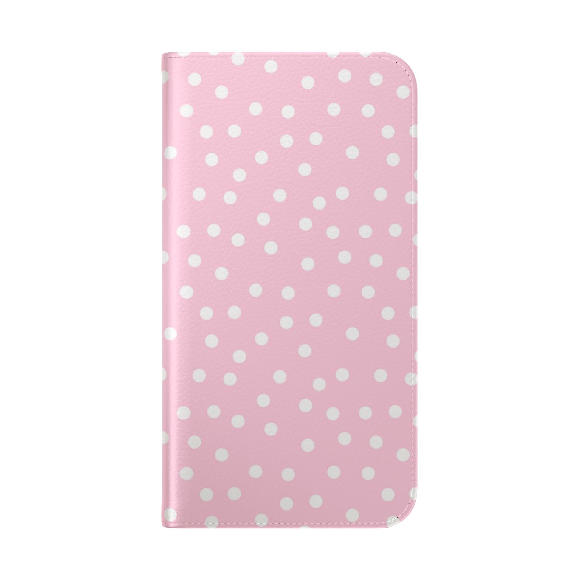 JAKKOUTTHEBXX Pink Polka Dot Phone Flip Cases 2025