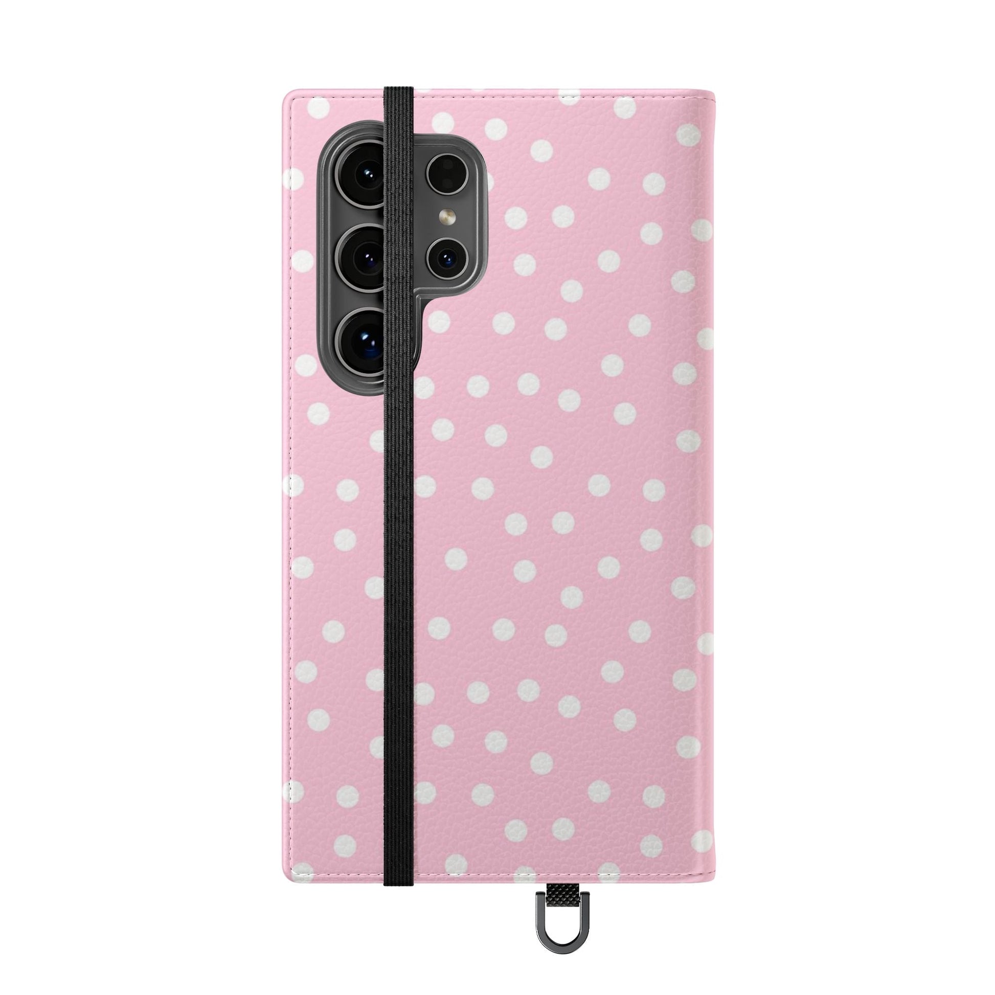 JAKKOUTTHEBXX Pink Polka Dot Phone Flip Cases 2025