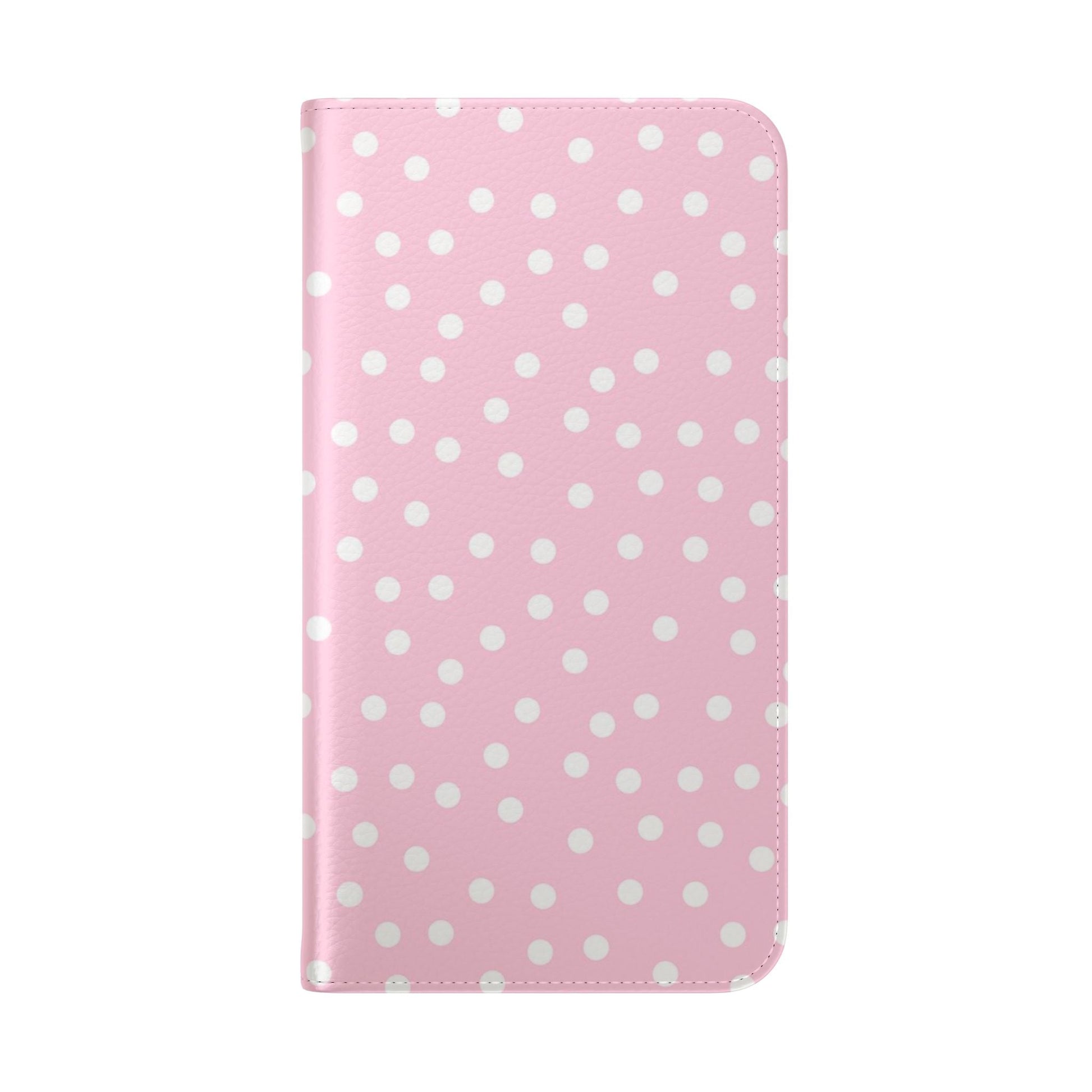 JAKKOUTTHEBXX Pink Polka Dot Phone Flip Cases 2025