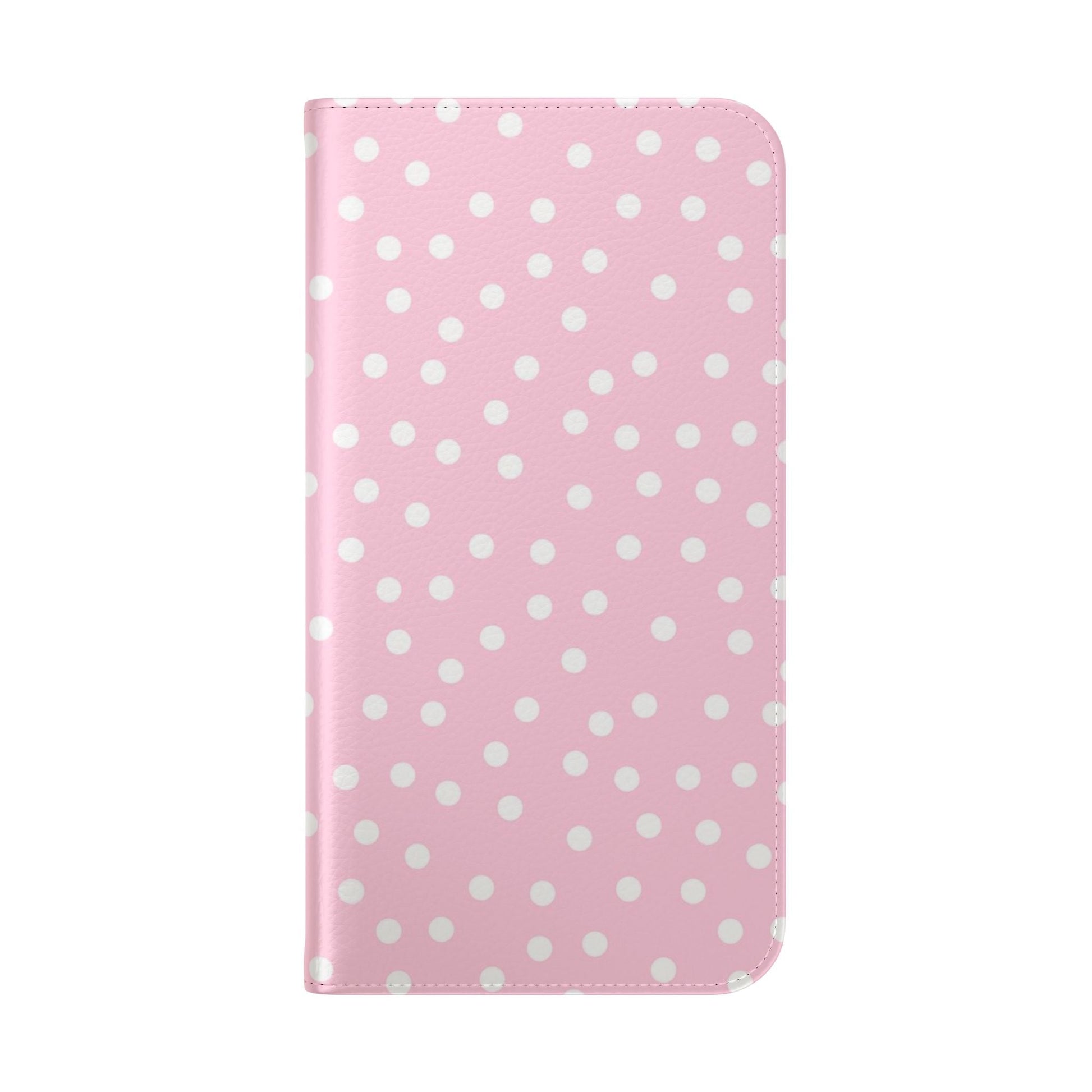 JAKKOUTTHEBXX Pink Polka Dot Phone Flip Cases 2025