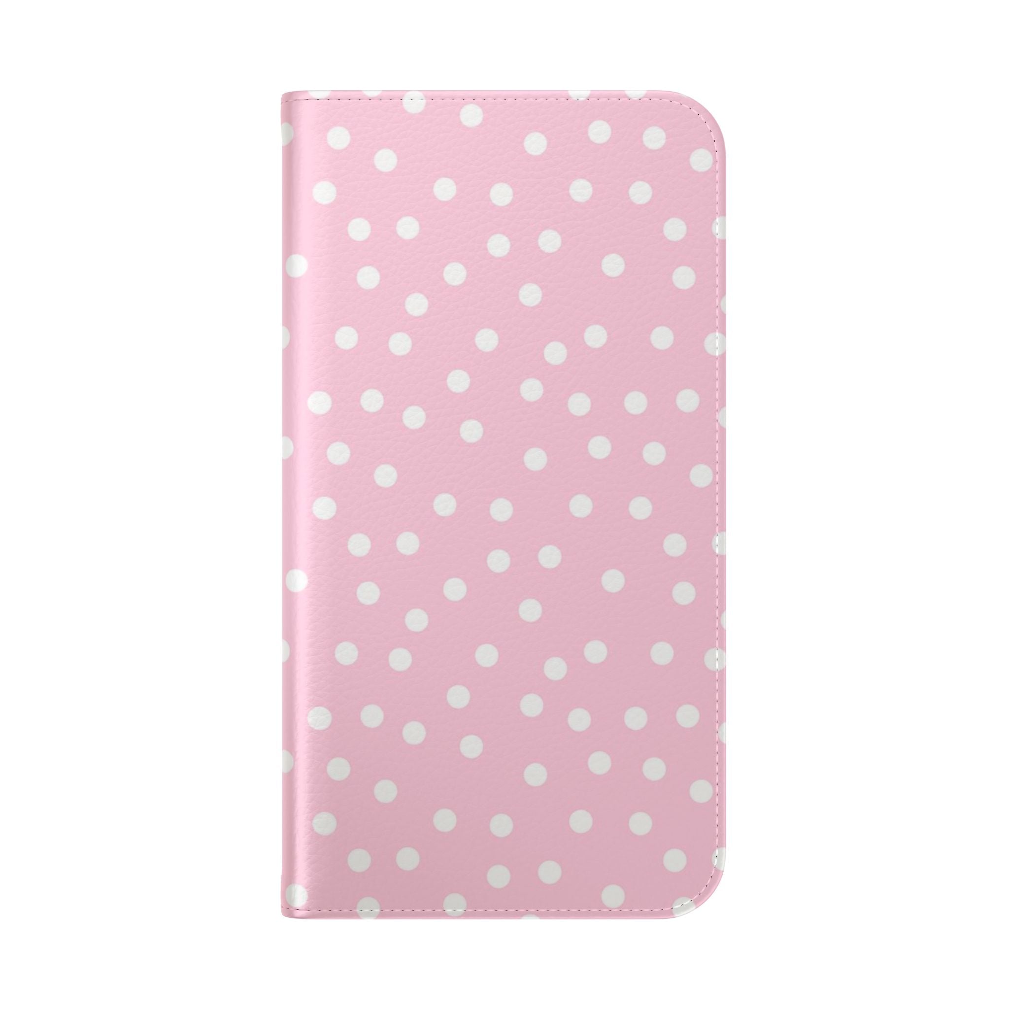 JAKKOUTTHEBXX Pink Polka Dot Phone Flip Cases 2025