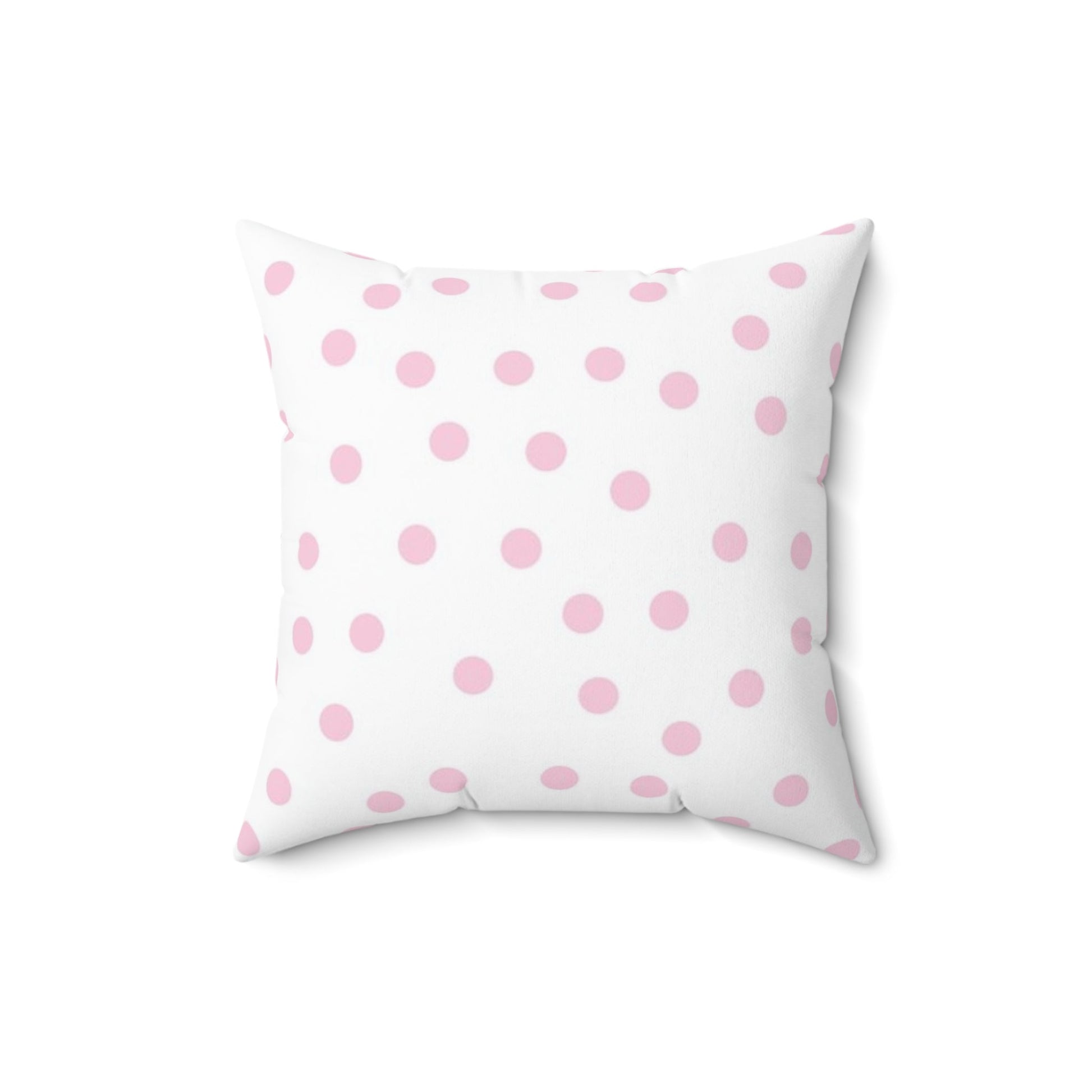 JAKKOUTTHEBXX Pink Polka Dot Pillow 2025