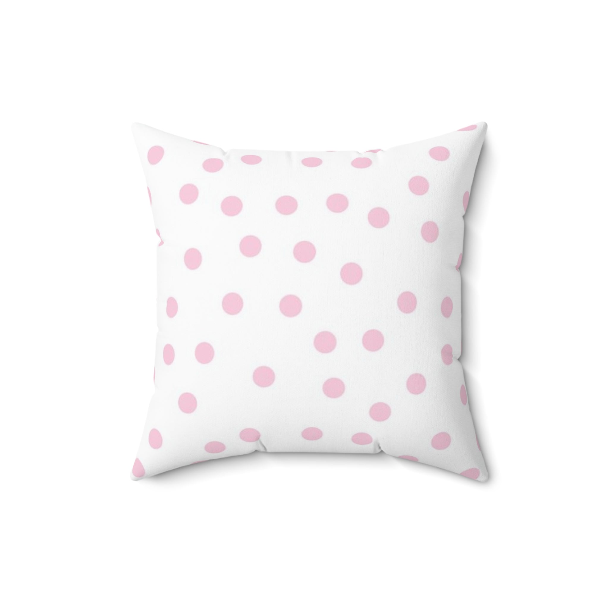 JAKKOUTTHEBXX Pink Polka Dot Pillow 2025