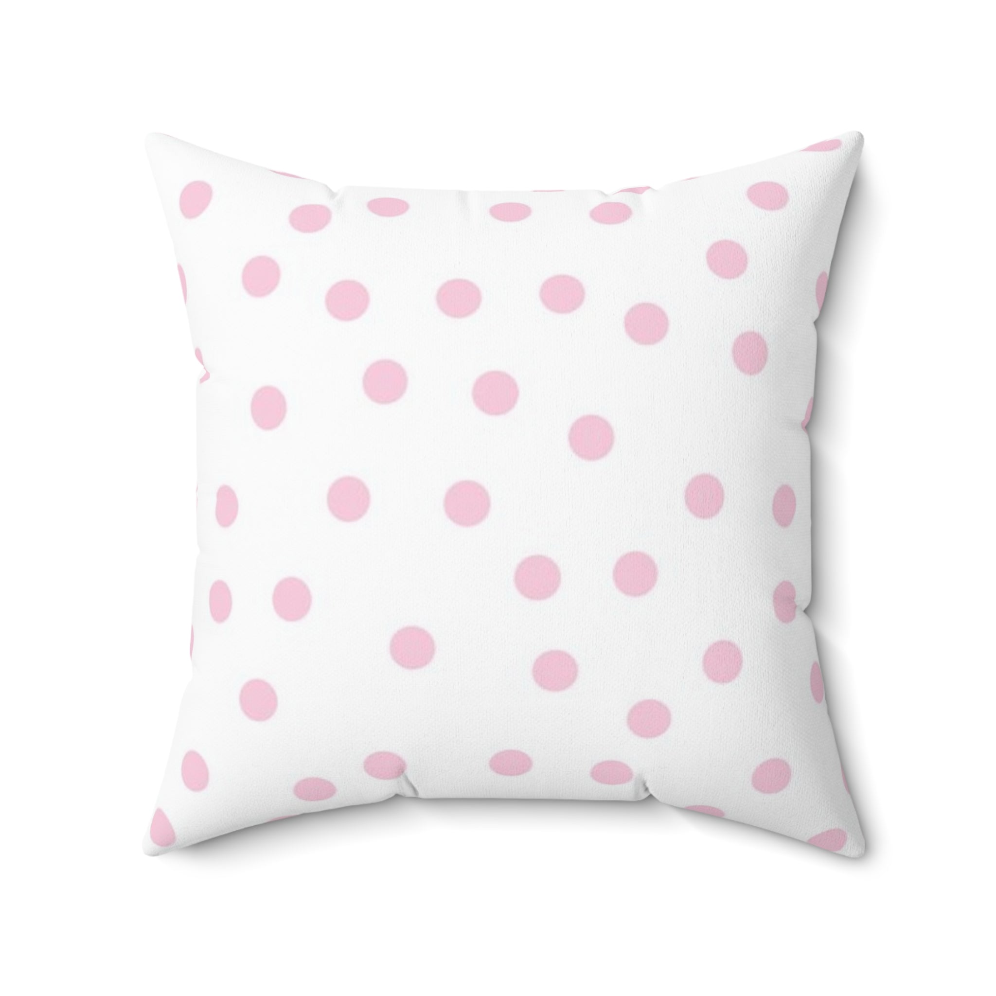 JAKKOUTTHEBXX Pink Polka Dot Pillow 2025