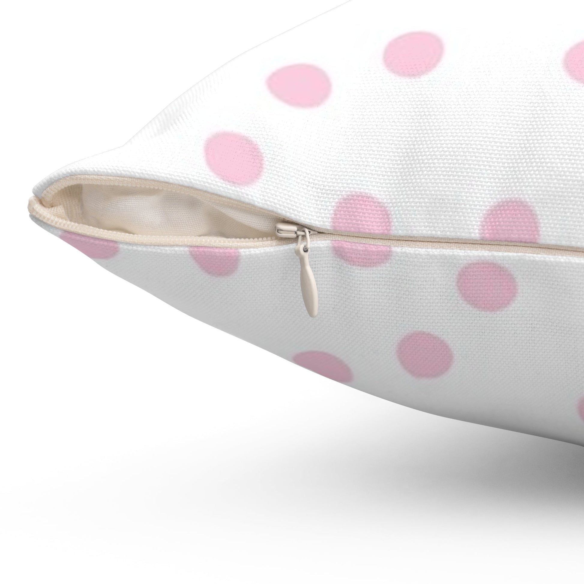 JAKKOUTTHEBXX Pink Polka Dot Pillow 2025