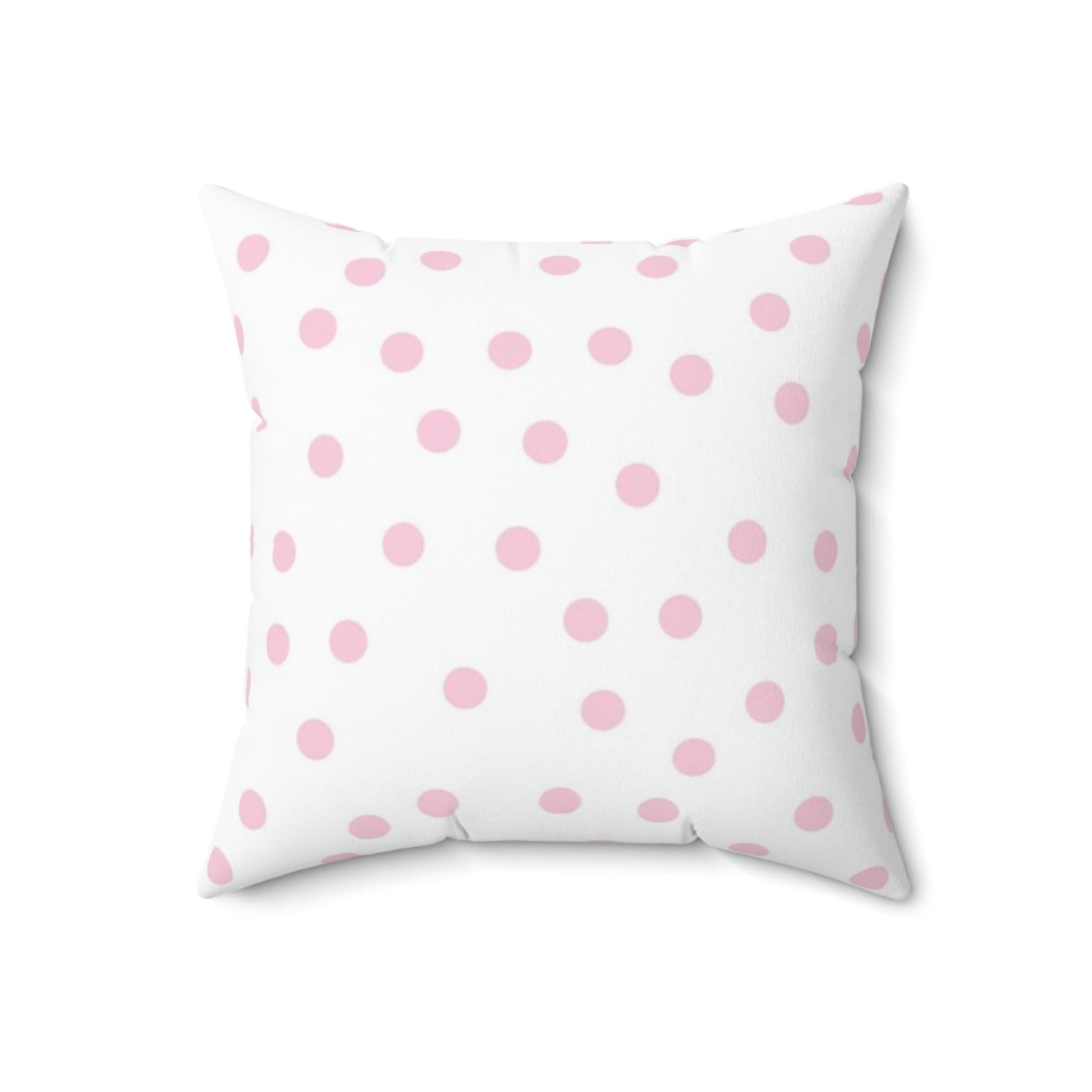 JAKKOUTTHEBXX Pink Polka Dot Pillow 2025