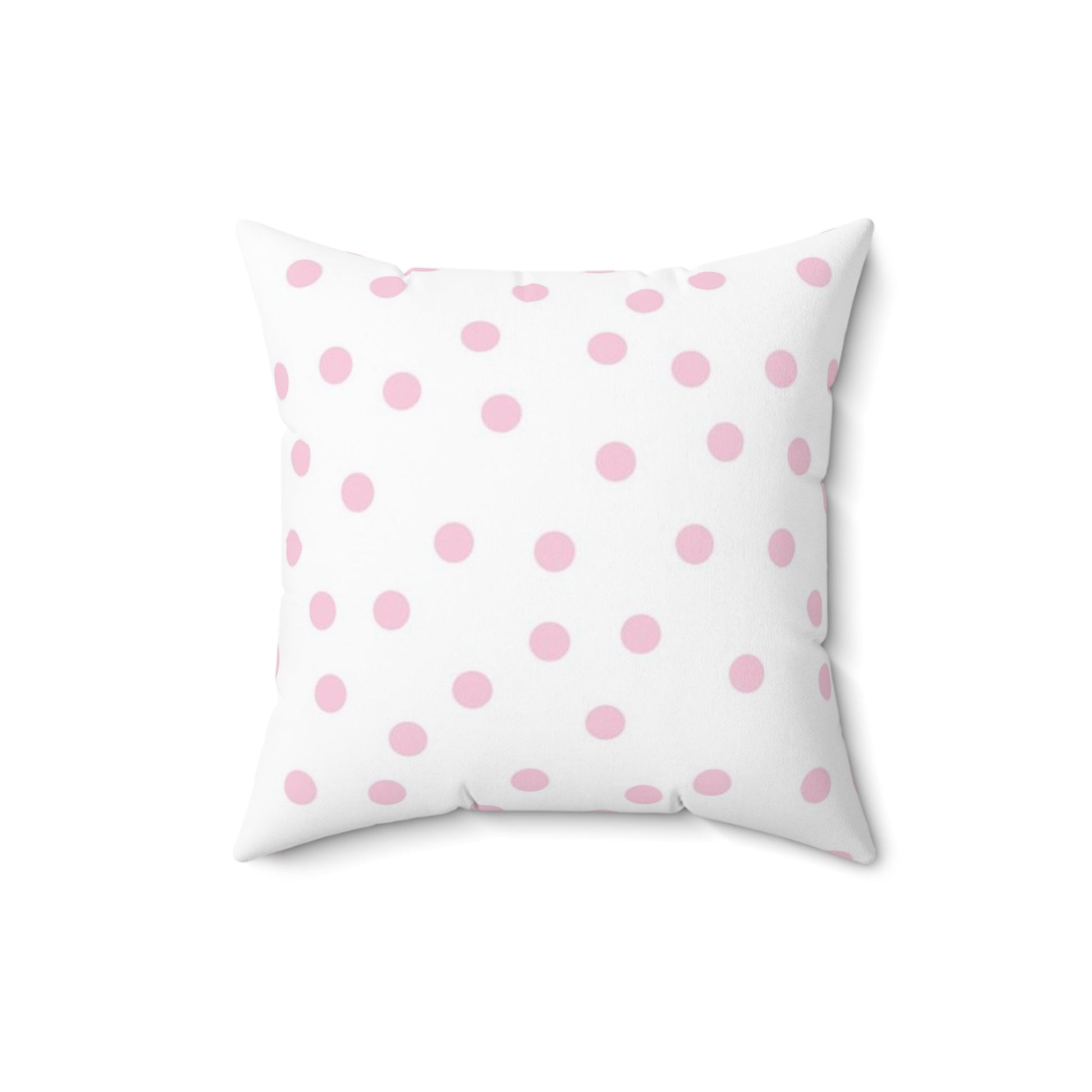 JAKKOUTTHEBXX Pink Polka Dot Pillow 2025