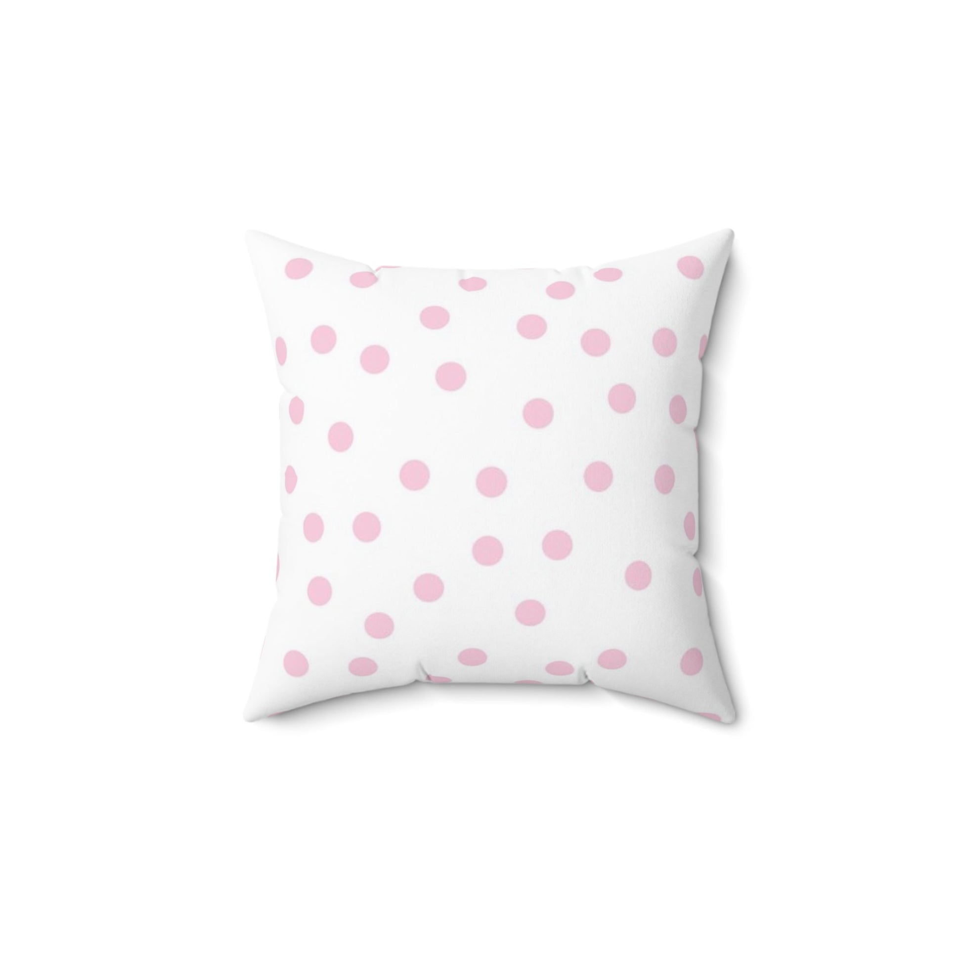 JAKKOUTTHEBXX Pink Polka Dot Pillow 2025