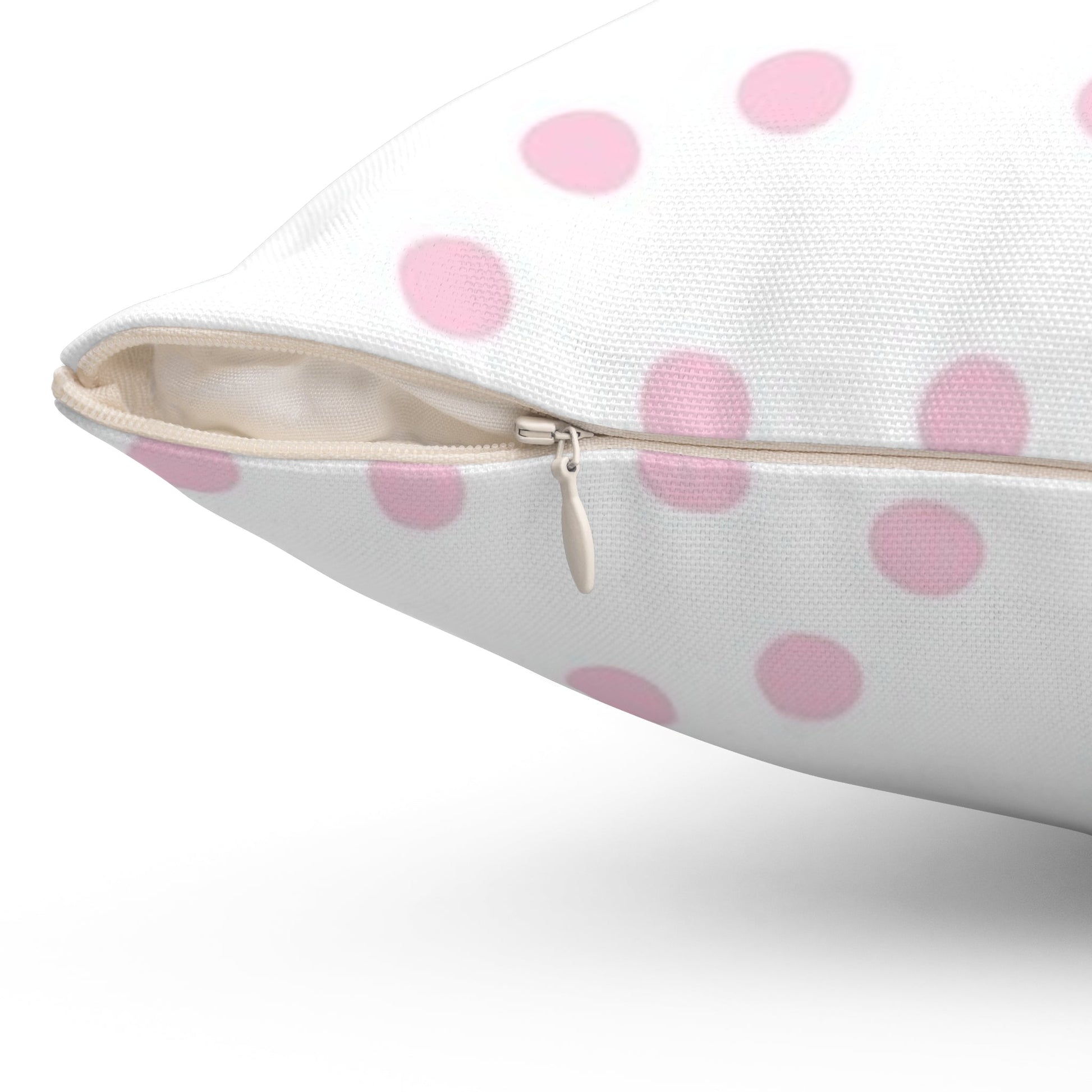JAKKOUTTHEBXX Pink Polka Dot Pillow 2025