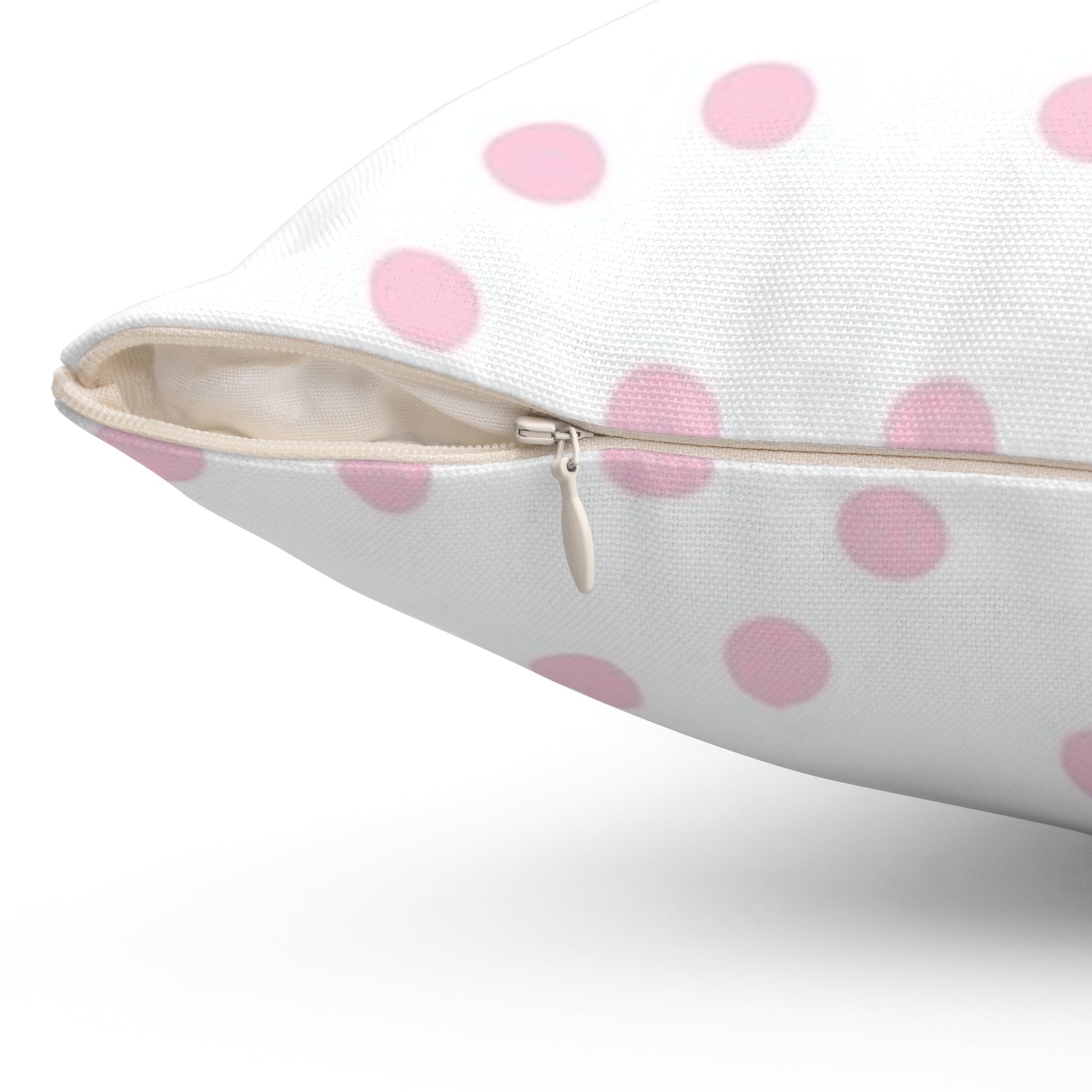 JAKKOUTTHEBXX Pink Polka Dot Pillow 2025