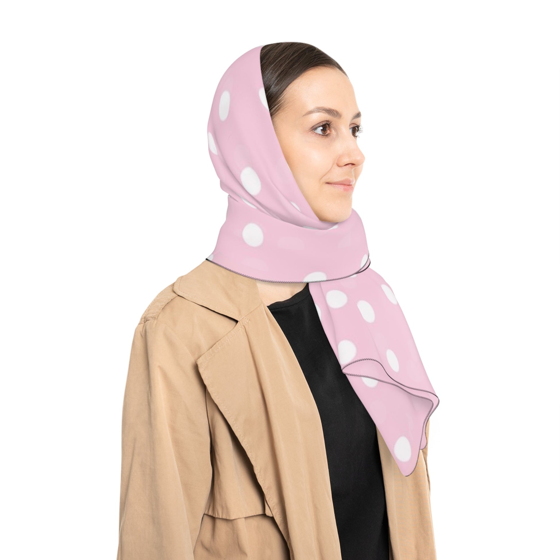 JAKKOUTTHEBXX Pink Polka Dot Sheer Bandana 2025