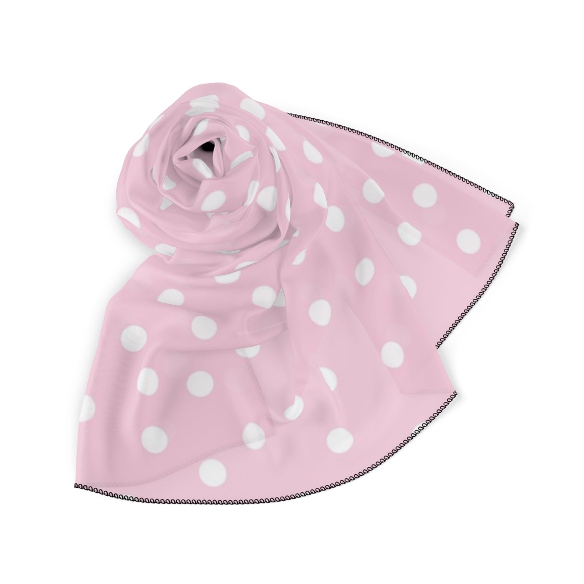 JAKKOUTTHEBXX Pink Polka Dot Sheer Bandana 2025