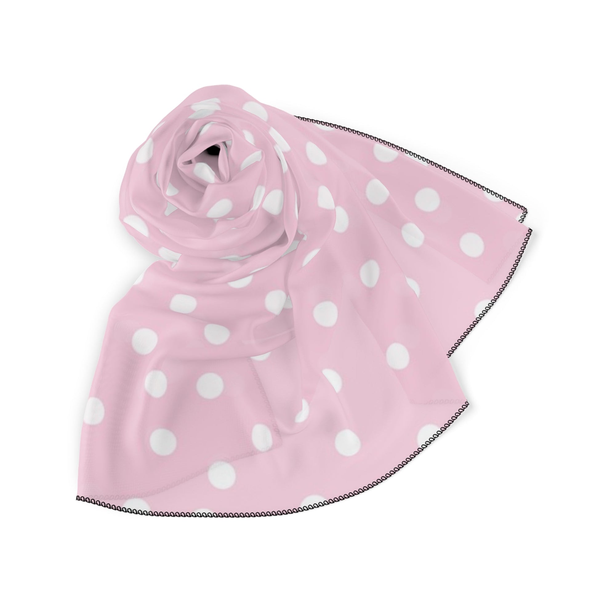 JAKKOUTTHEBXX Pink Polka Dot Sheer Bandana 2025