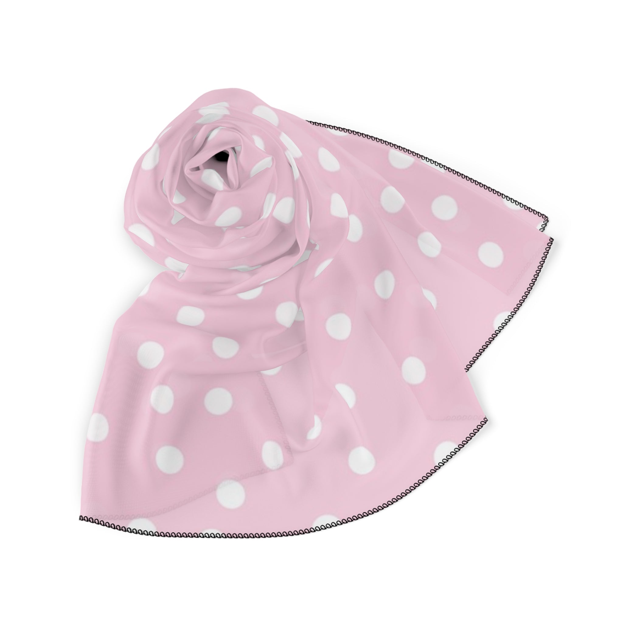 JAKKOUTTHEBXX Pink Polka Dot Sheer Bandana 2025