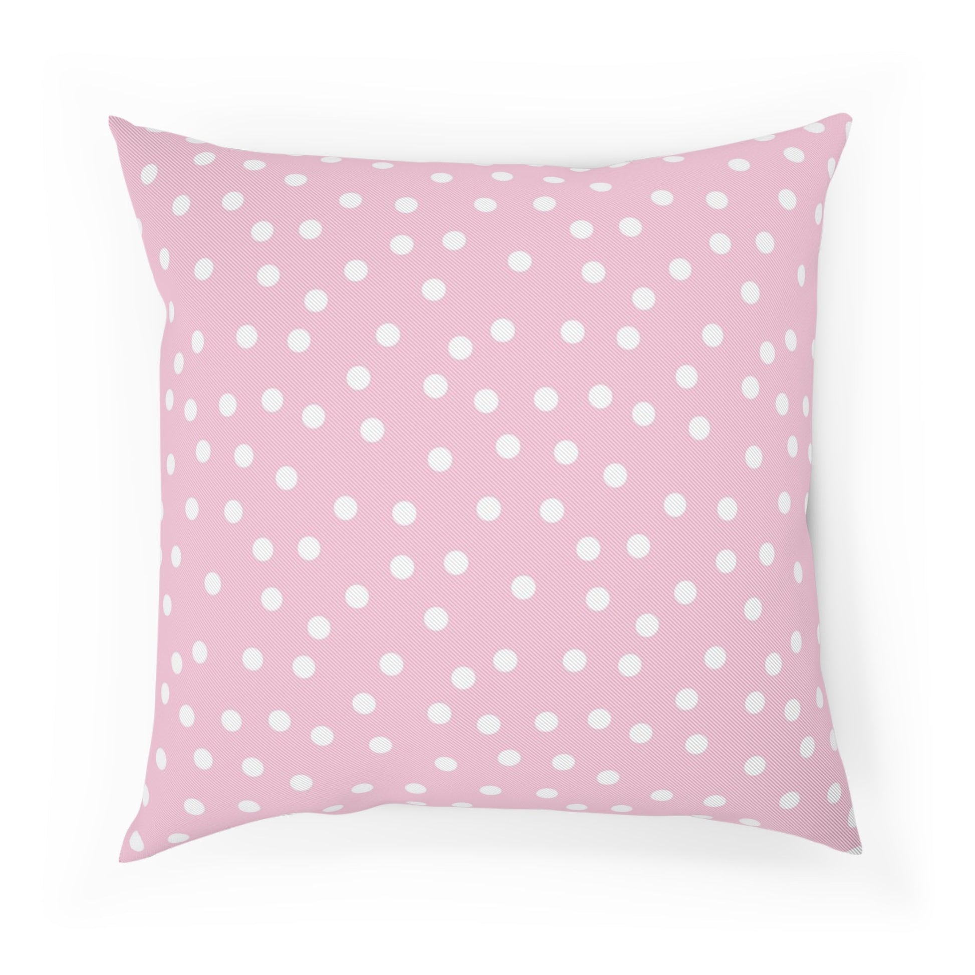 JAKKOUTTHEBXX Pink Polka Dot Throw Pillow 2025