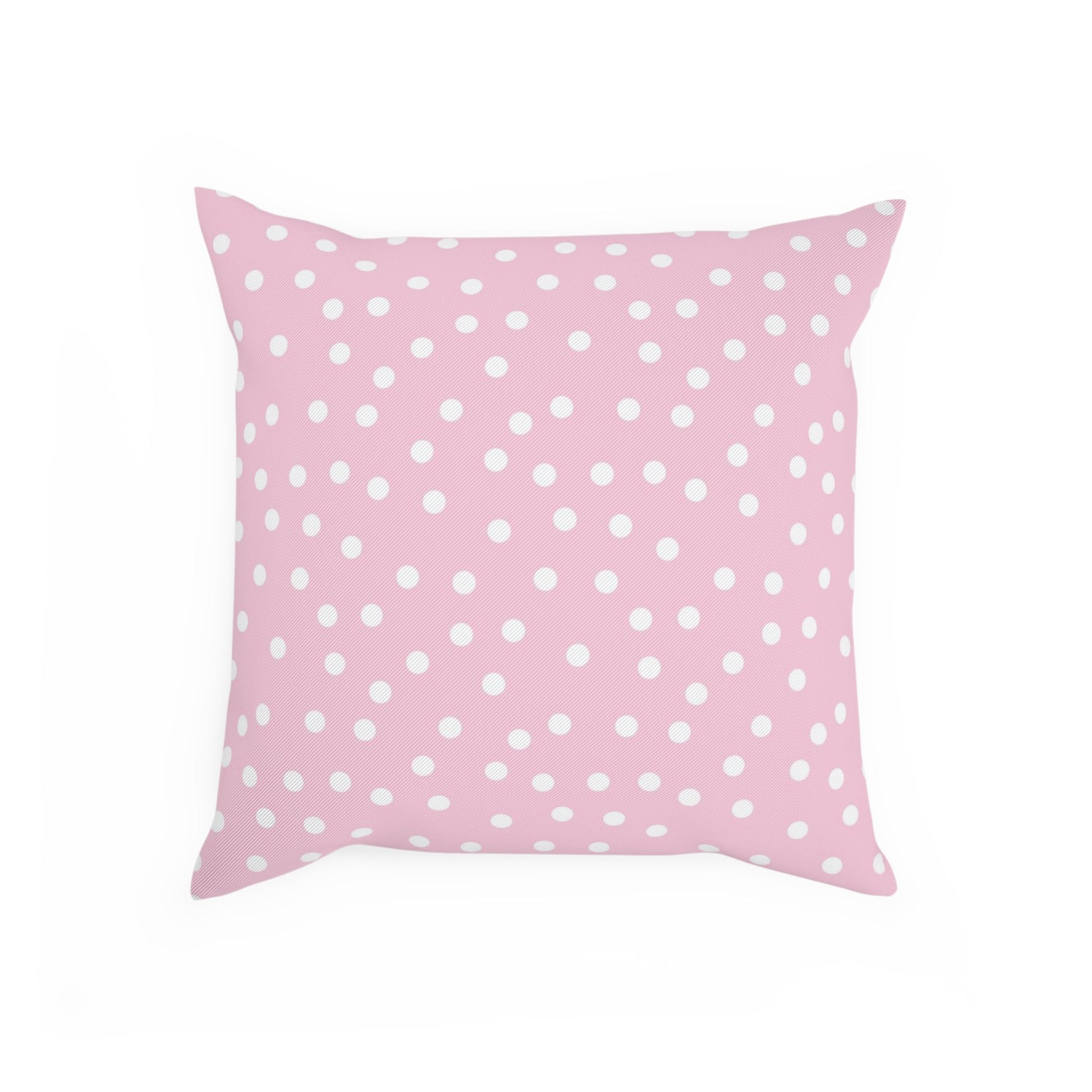 JAKKOUTTHEBXX Pink Polka Dot Throw Pillow 2025