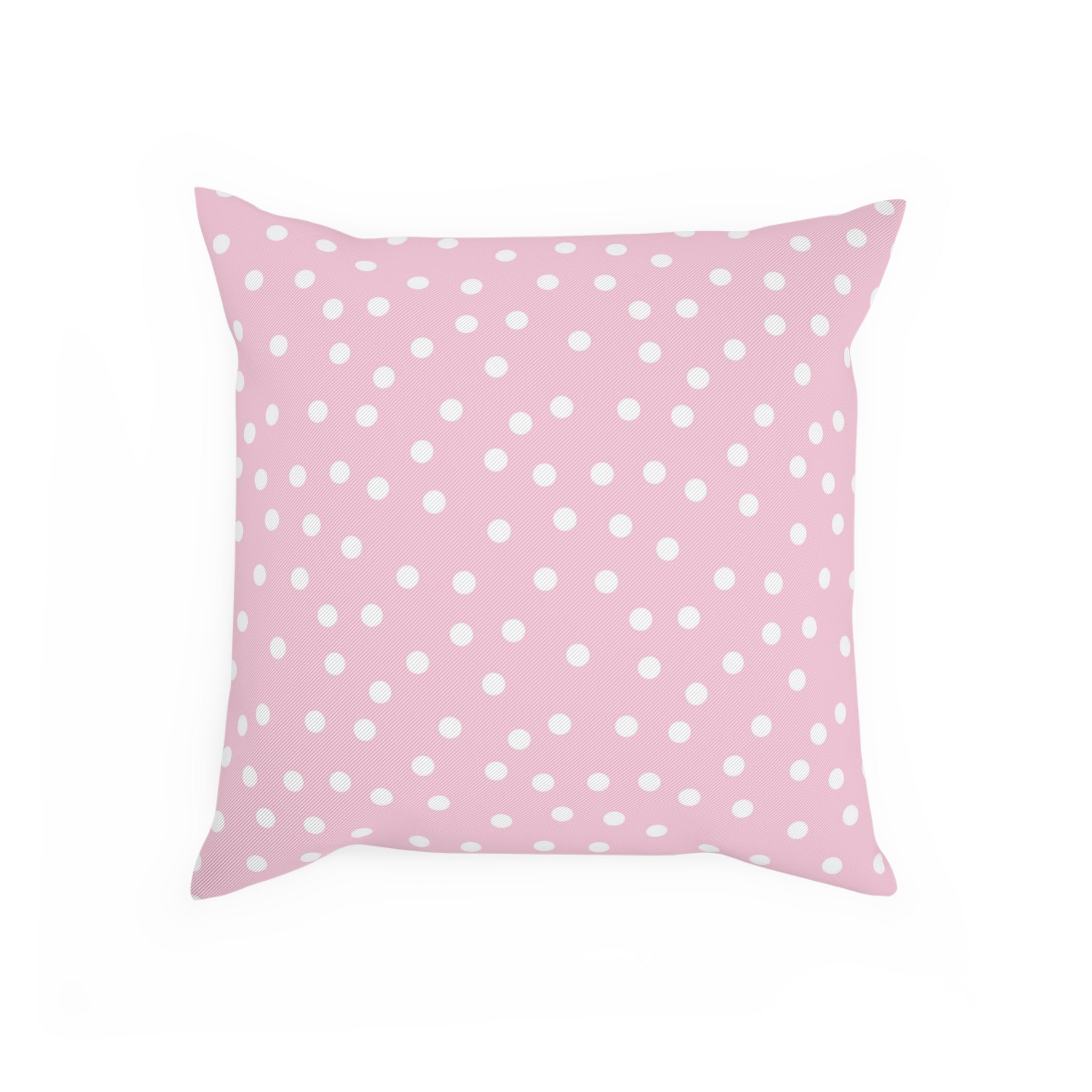 JAKKOUTTHEBXX Pink Polka Dot Throw Pillow 2025