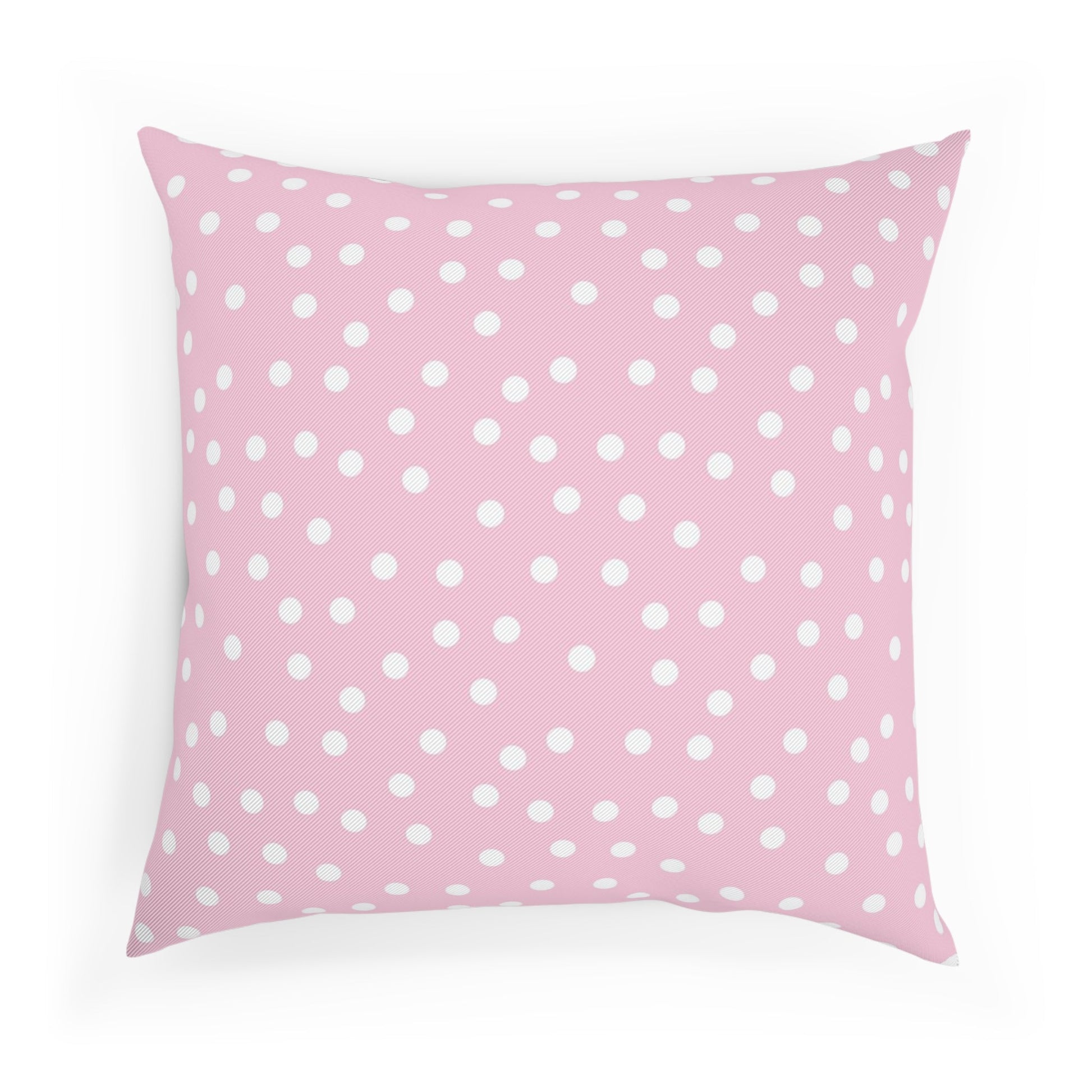 JAKKOUTTHEBXX Pink Polka Dot Throw Pillow 2025