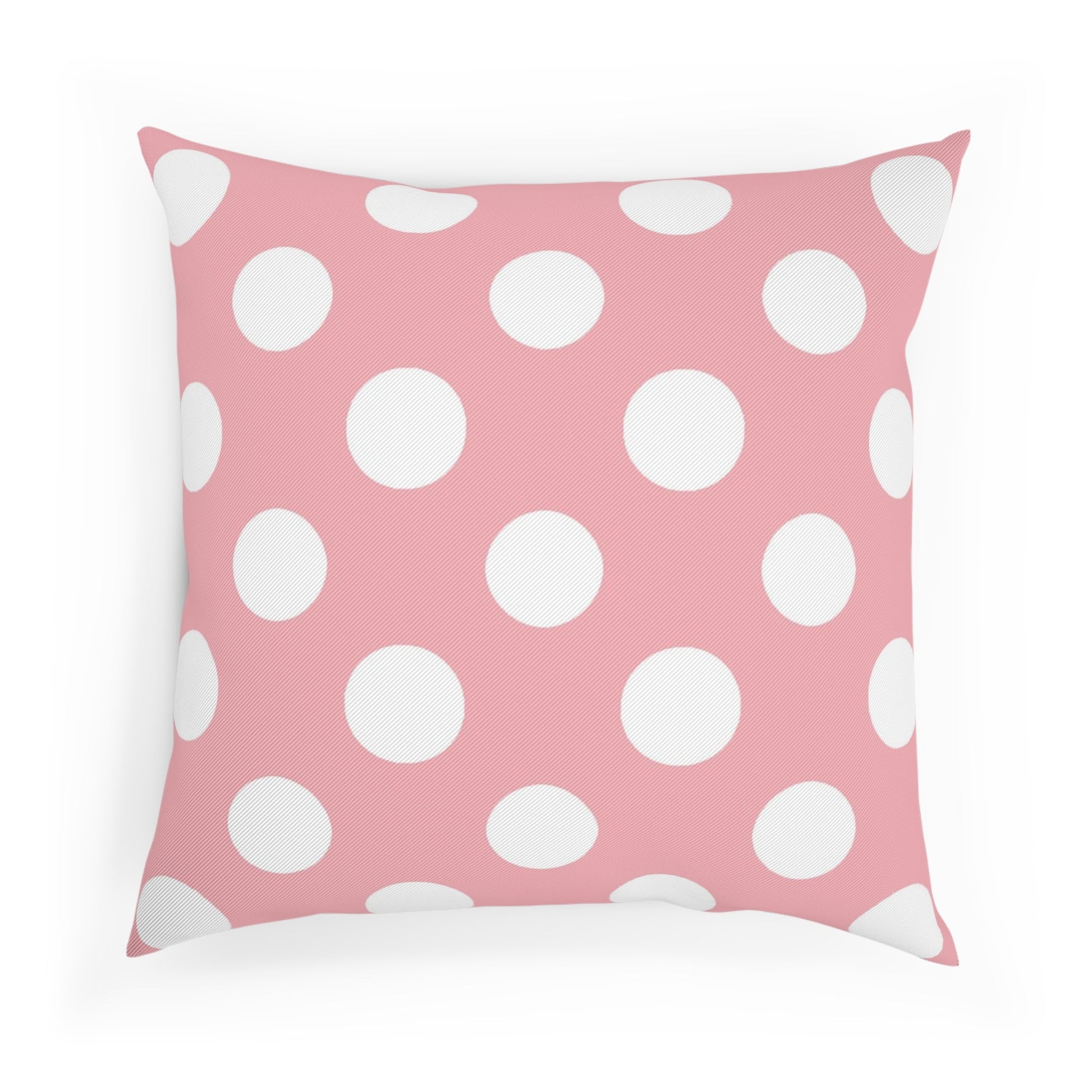 Pink Polka Dot Throw Pillow, Artsulli - Art is Long, Life is Short, Home Decor, , , , , , , 
