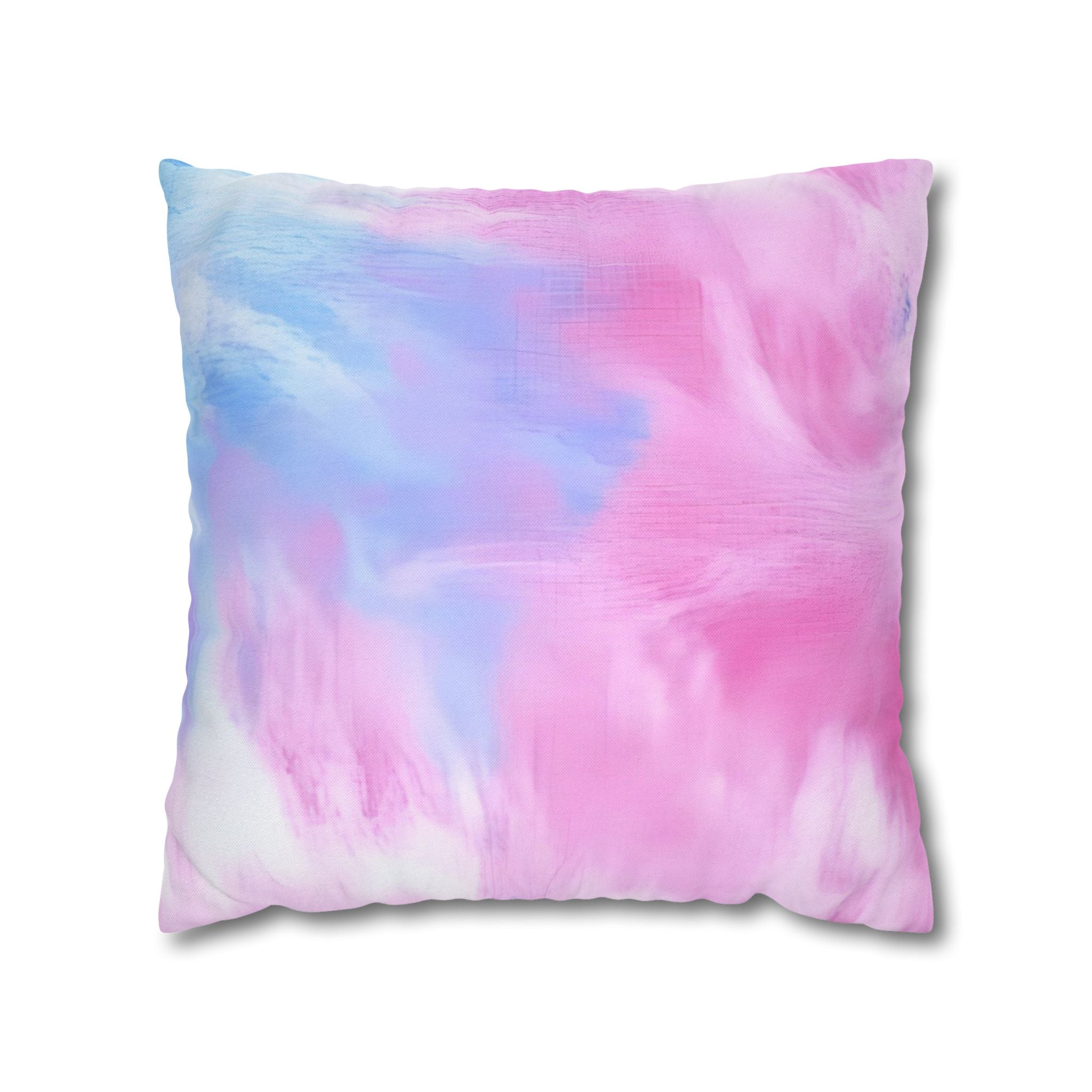 Pink Purple Watercolor Throw Pillow, Artsulli - Art is Long, Life is Short, Home Decor, Size, 18" × 18", , , , , 10521084417284886063