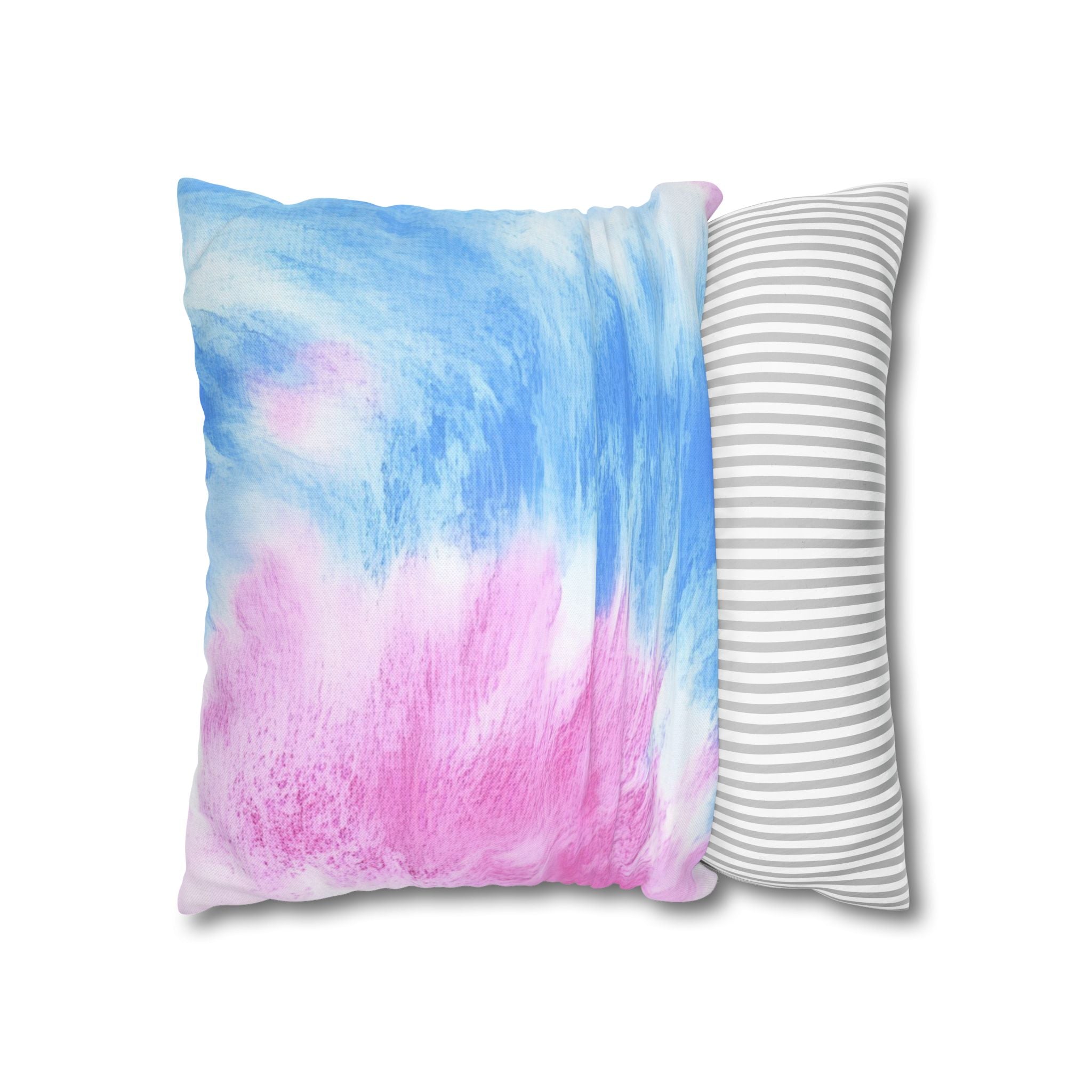 Pink Purple Watercolor Throw Pillow, Artsulli - Art is Long, Life is Short, Home Decor, , , , , , , 