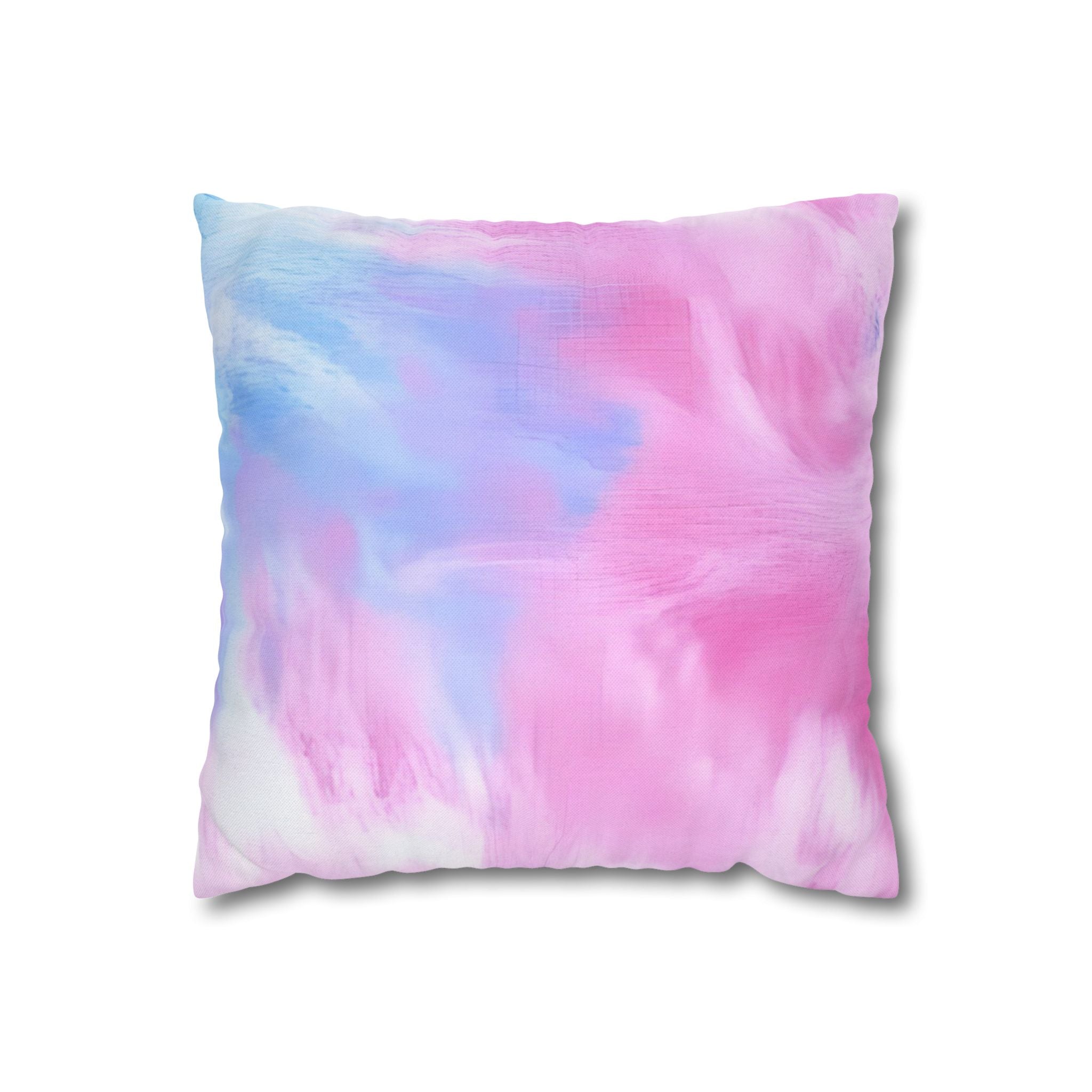 Printify Pink Purple Watercolor Throw Pillow 2025