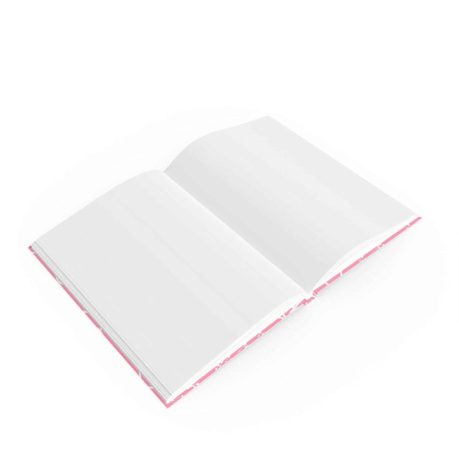 Printify Pink Spiderweb Journal 2025