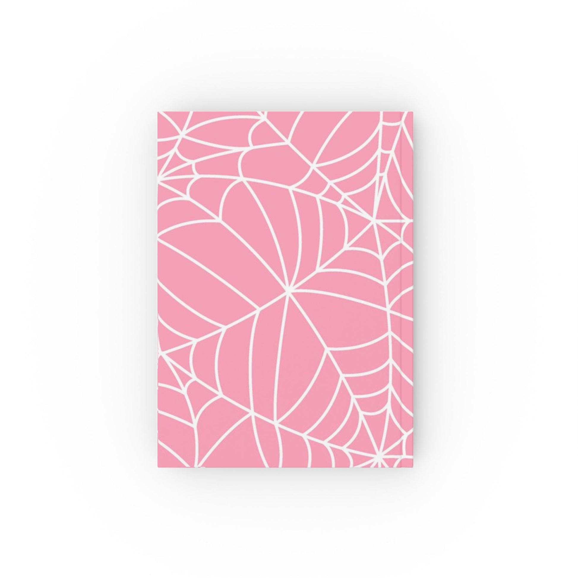Printify Pink Spiderweb Journal 2025