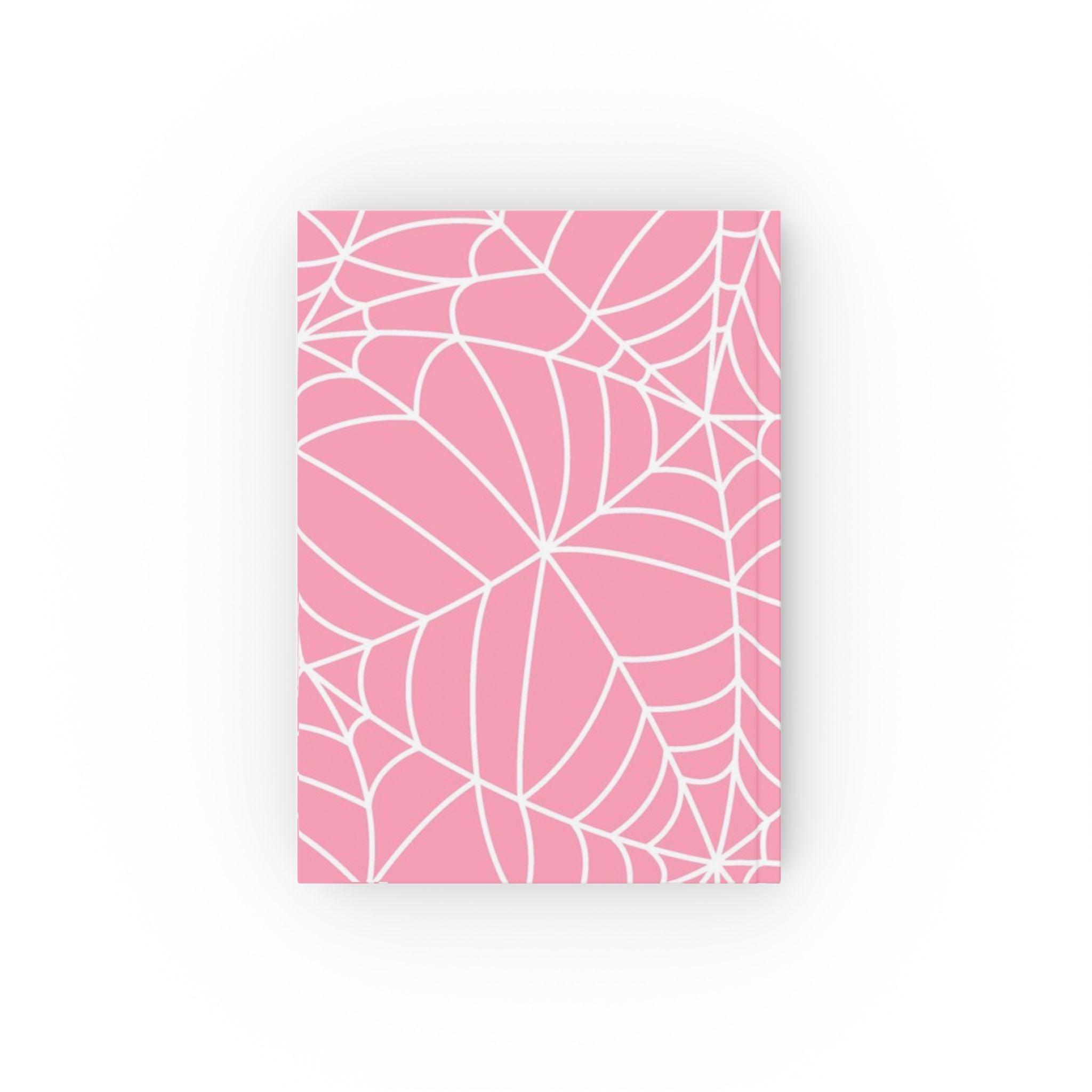 Printify Pink Spiderweb Journal 2025
