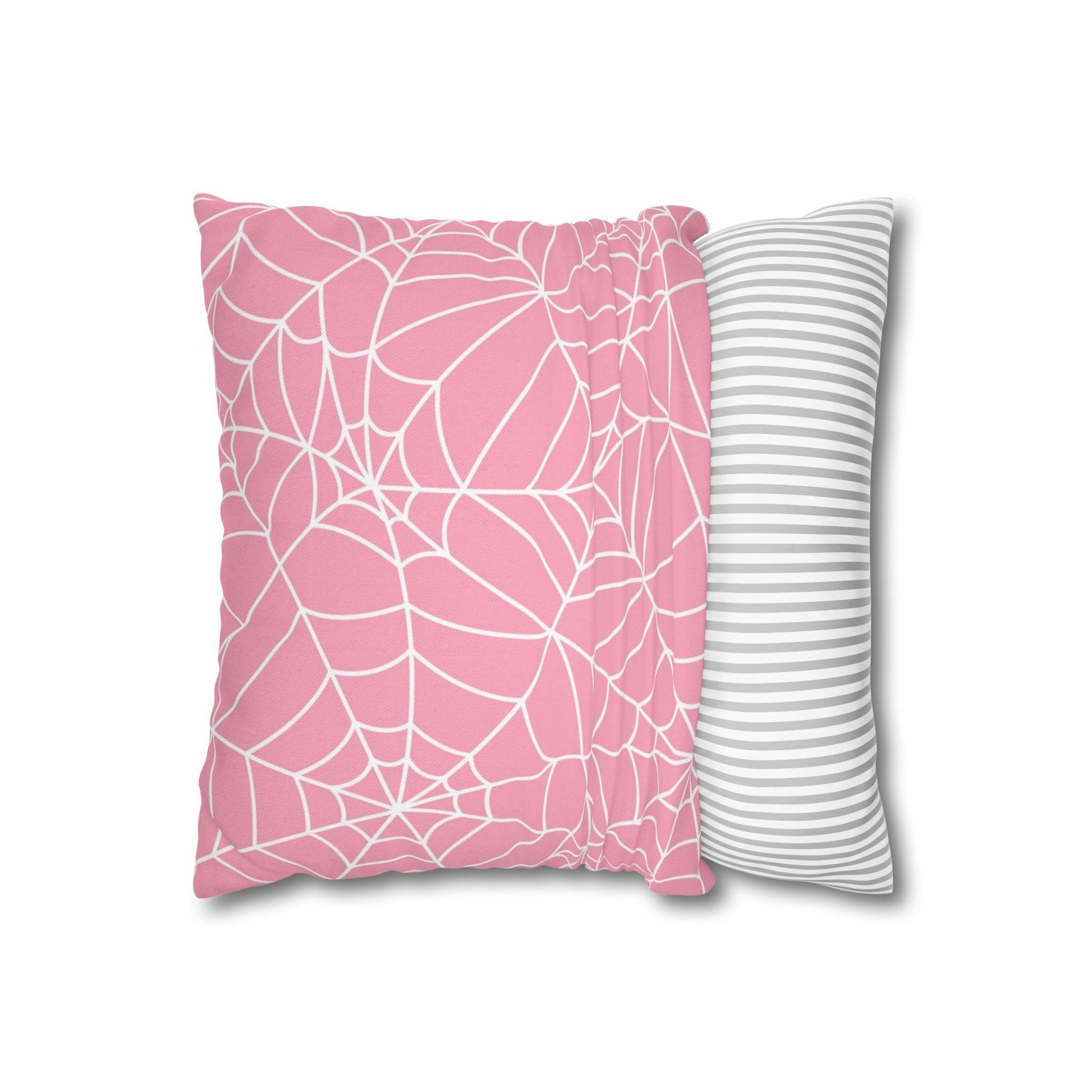Pink Spiderweb Pillowcase, Artsulli - Art is Long, Life is Short, Home Decor, , , , , , , 