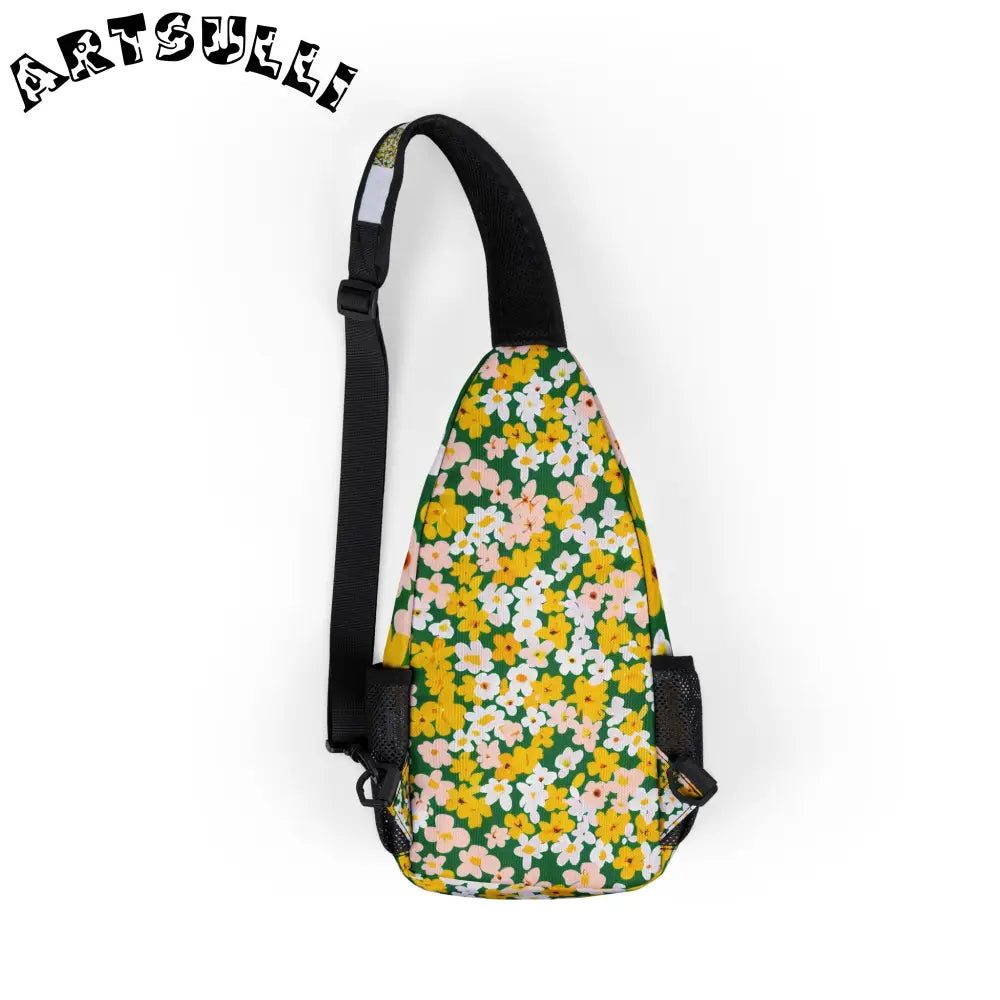 JAKKOUTTHEBXX Customizable Floral Pattern Chest Bag 2025