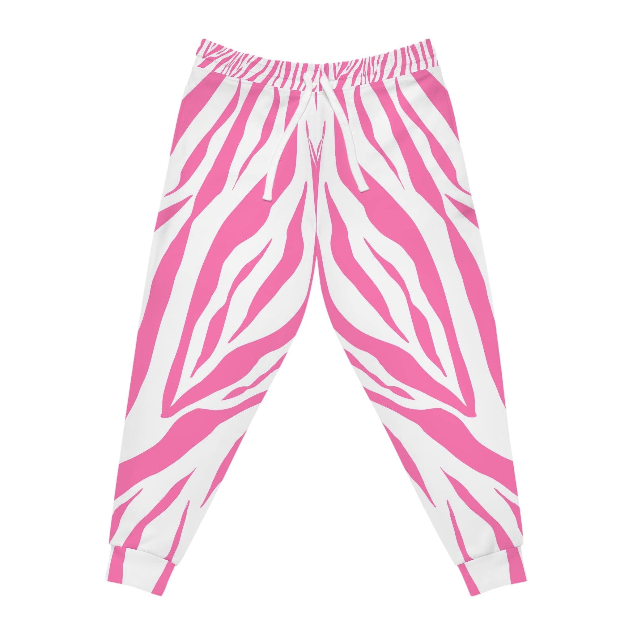 Printify Pink Zebra Print Joggers 2025