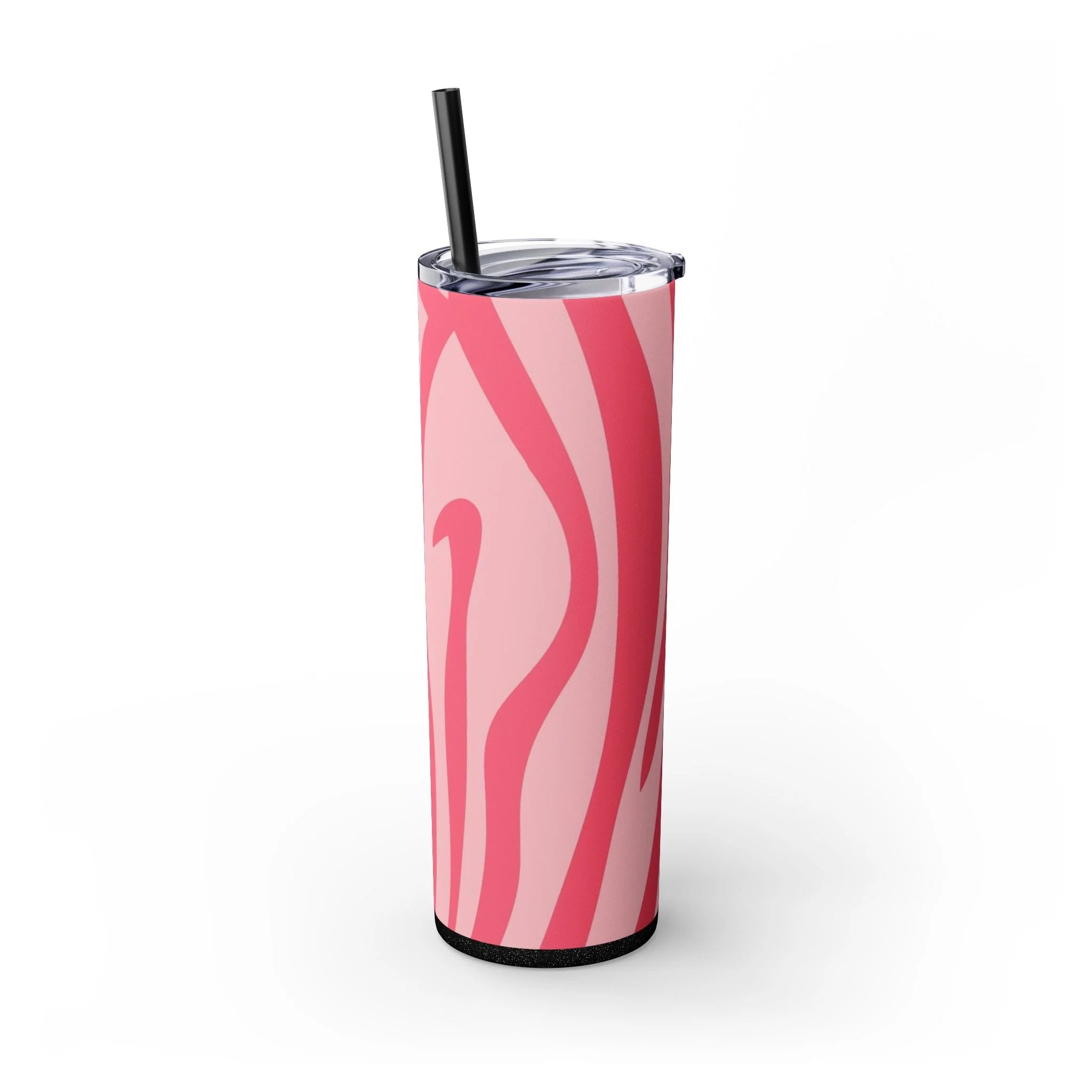 JAKKOUTTHEBXX Pink Zebra Print Maars Skinny Tumbler 2025