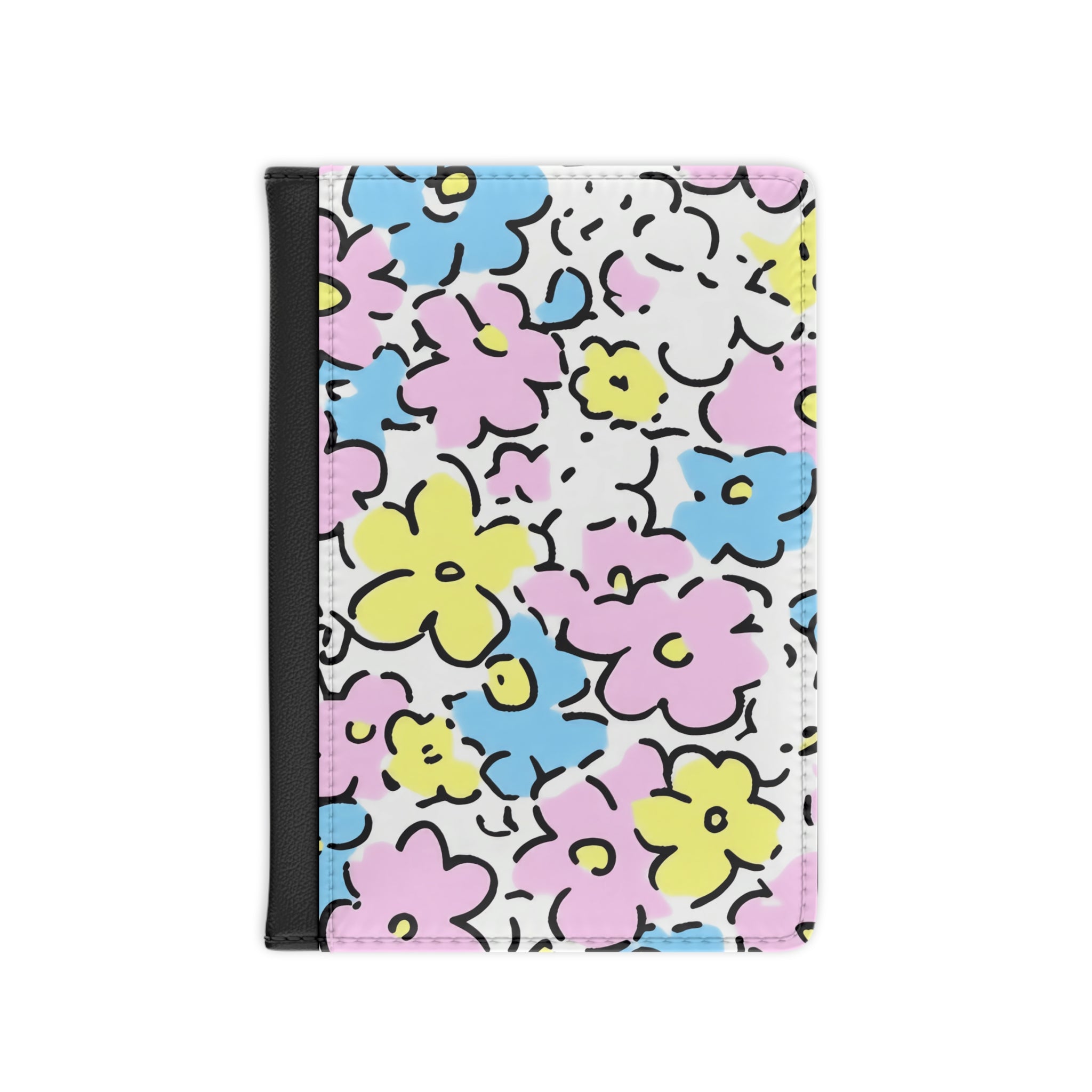 Printify Playful Floral Passport Cover 2025