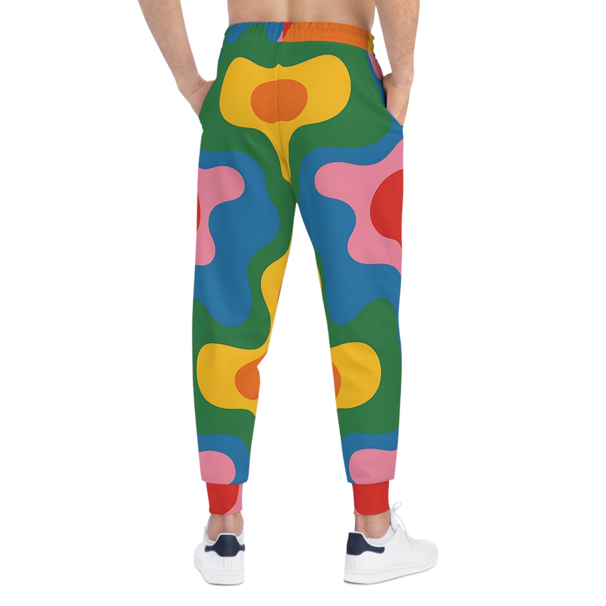 Psychedelic Wave Joggers, Artsulli - Art is Long, Life is Short, All Over Prints, , , , , , , 