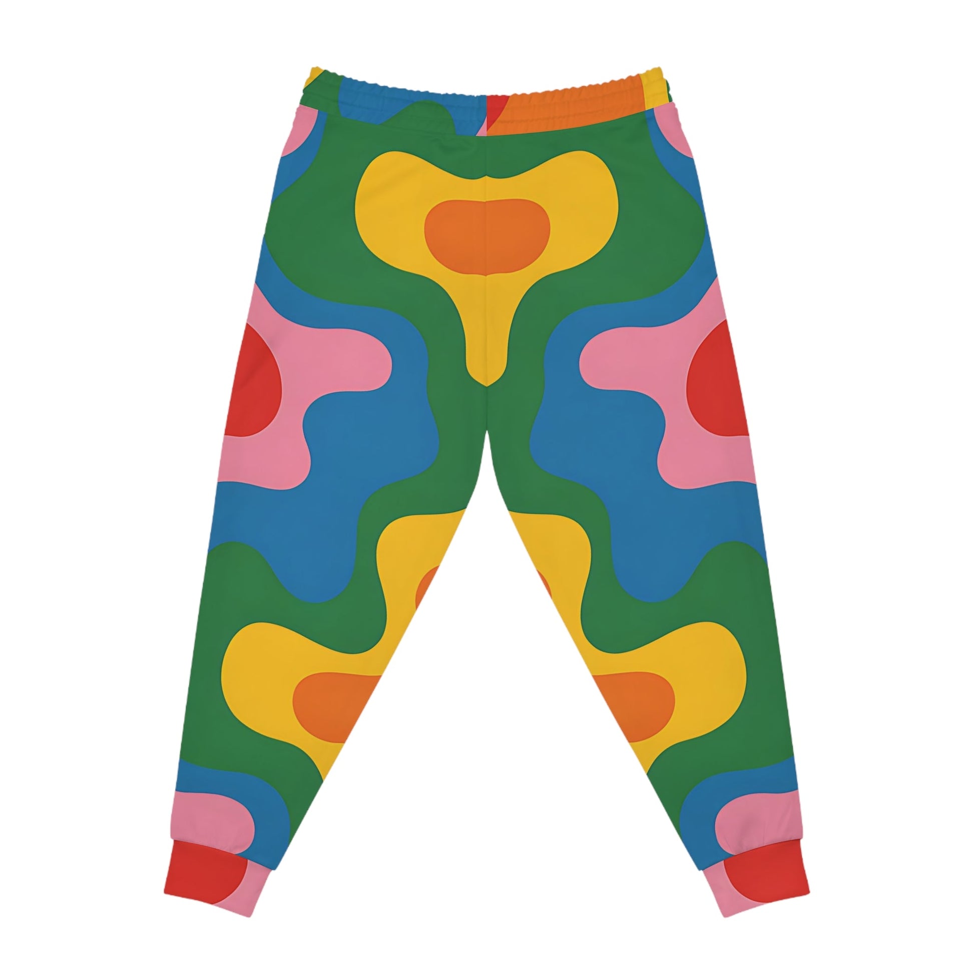 Psychedelic Wave Joggers, Artsulli - Art is Long, Life is Short, All Over Prints, , , , , , , 