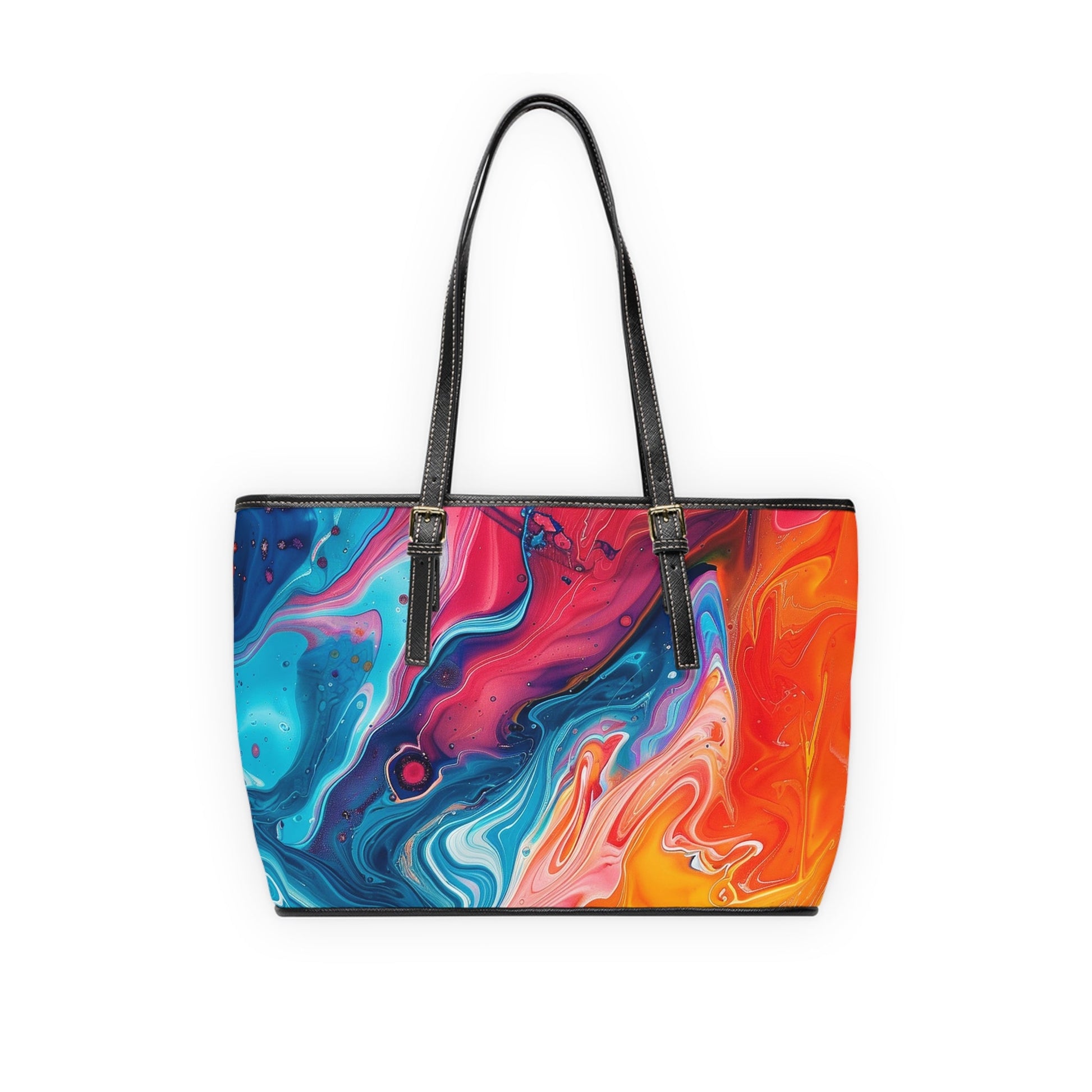 PU Leather Shoulder Bag, Artsulli - Art is Long, Life is Short, Bags, , , , , , , 