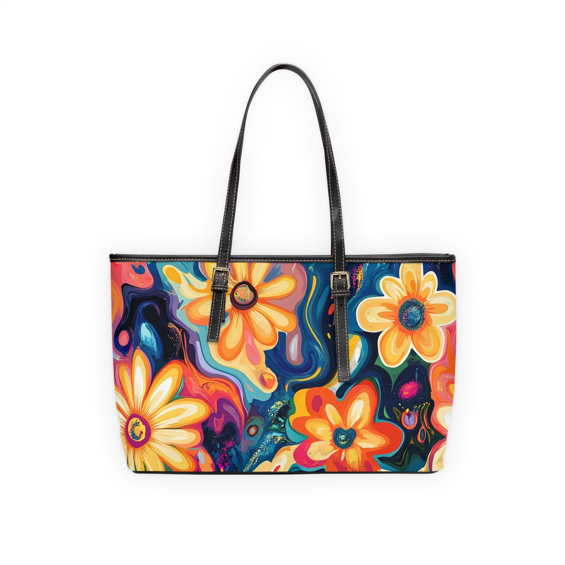 PU Leather Shoulder Bag, Artsulli - Art is Long, Life is Short, Bags, , , , , , , 