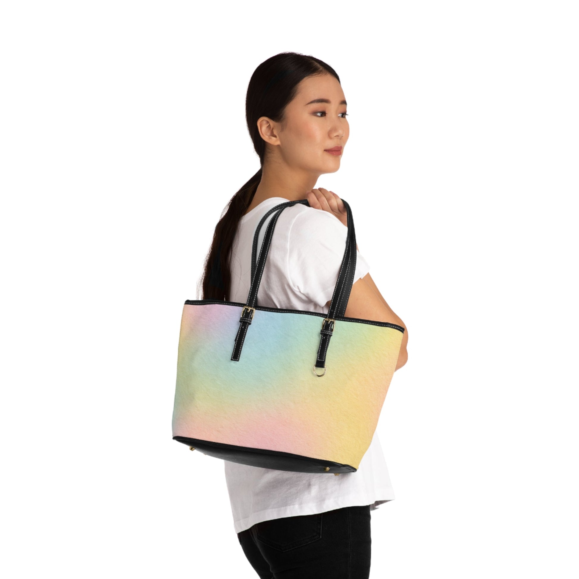 PU Leather Shoulder Bag, Artsulli - Art is Long, Life is Short, Bags, , , , , , , 