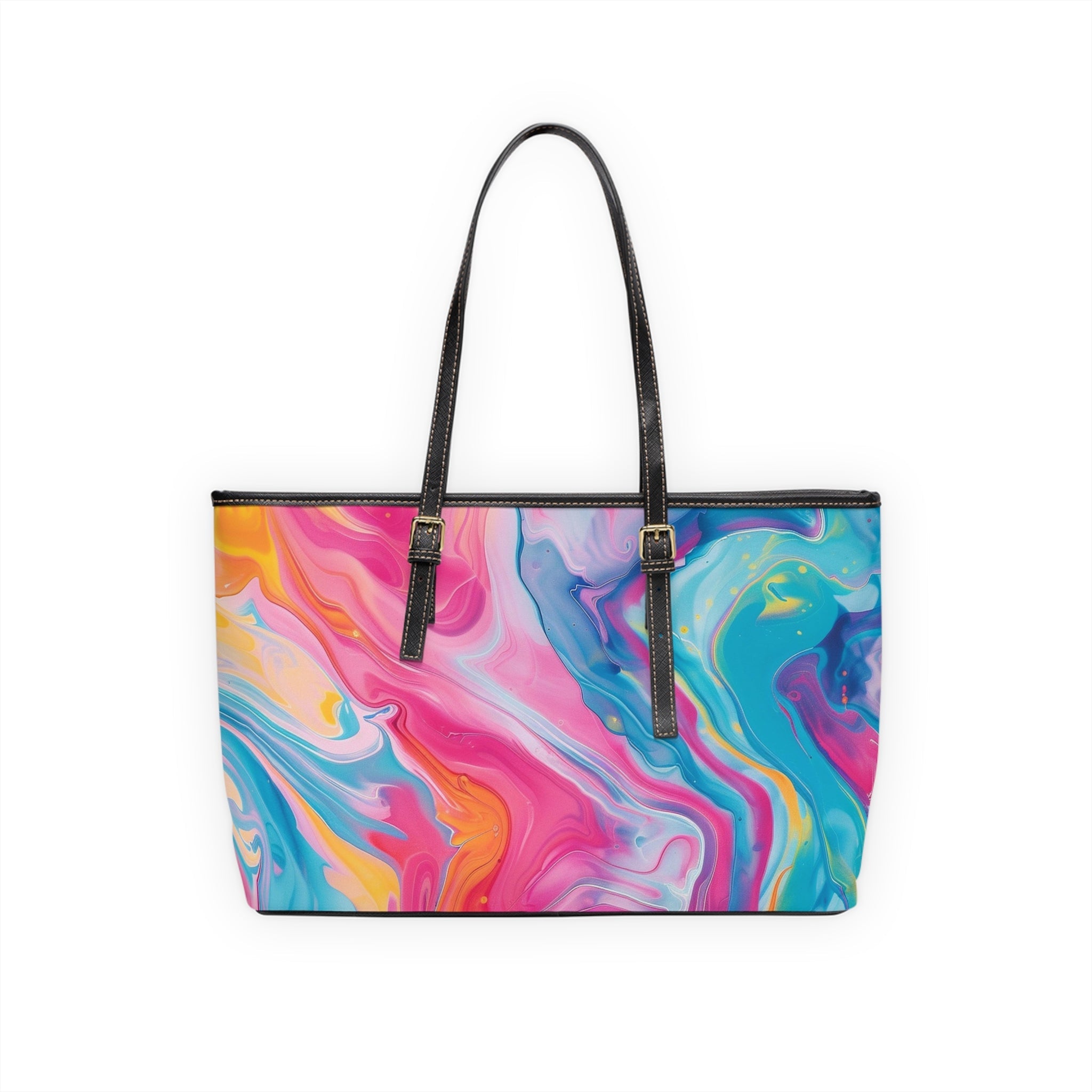 PU Leather Shoulder Bag, Artsulli - Art is Long, Life is Short, Bags, , , , , , , 