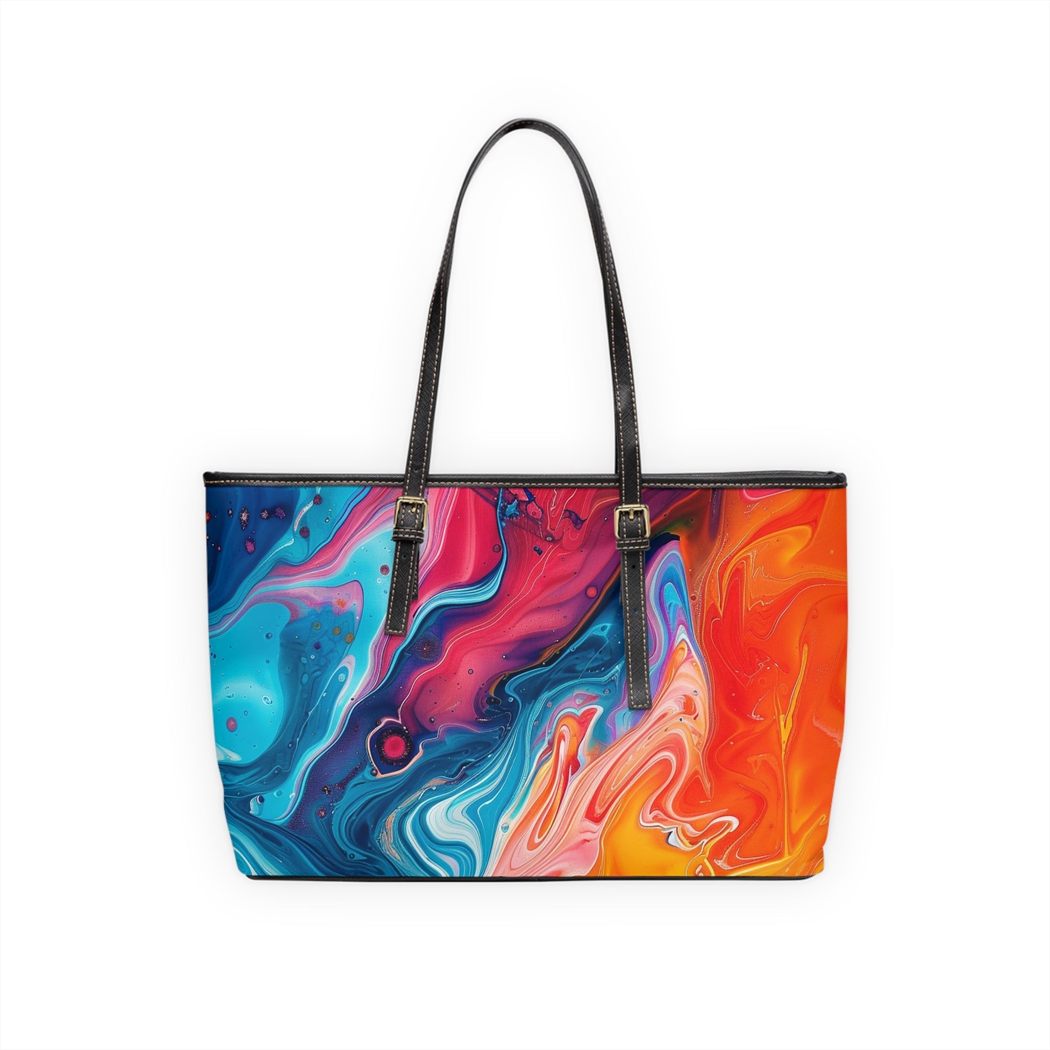 PU Leather Shoulder Bag, Artsulli - Art is Long, Life is Short, Bags, , , , , , , 