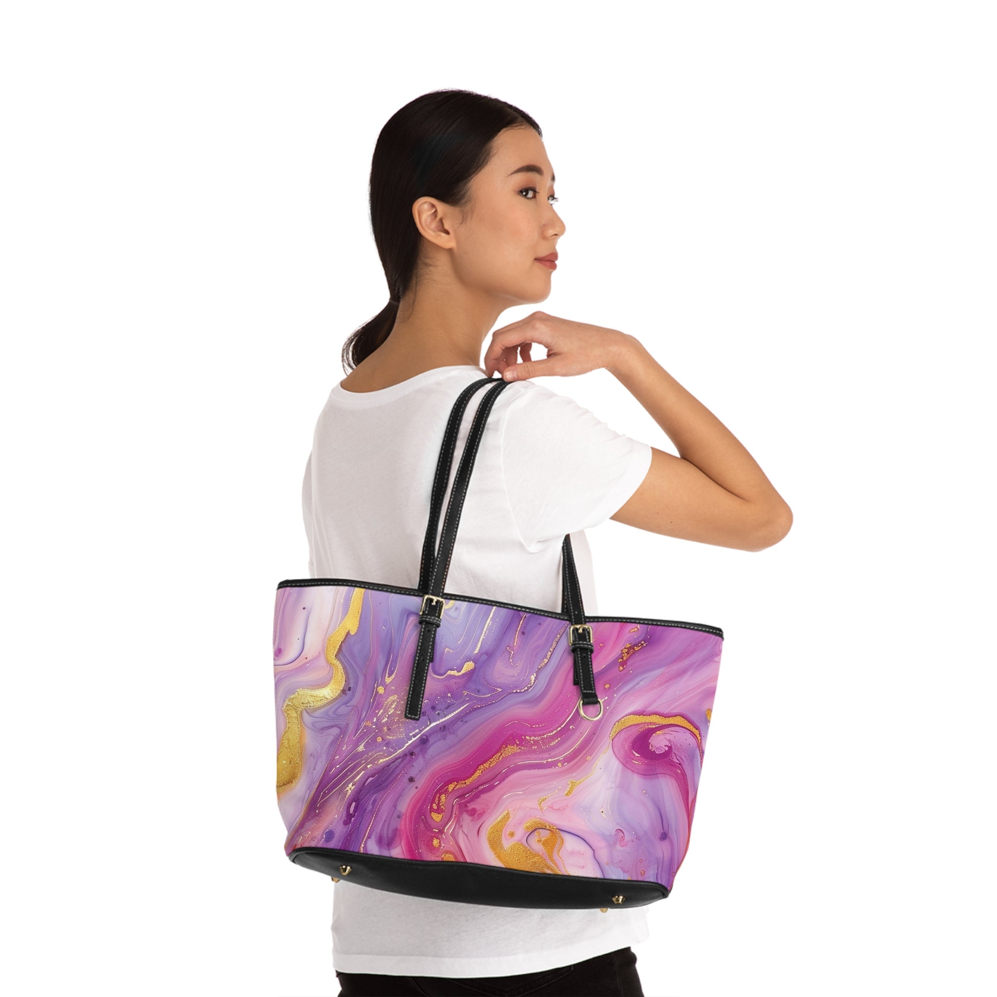 PU Leather Shoulder Bag, Artsulli - Art is Long, Life is Short, Bags, , , , , , , 
