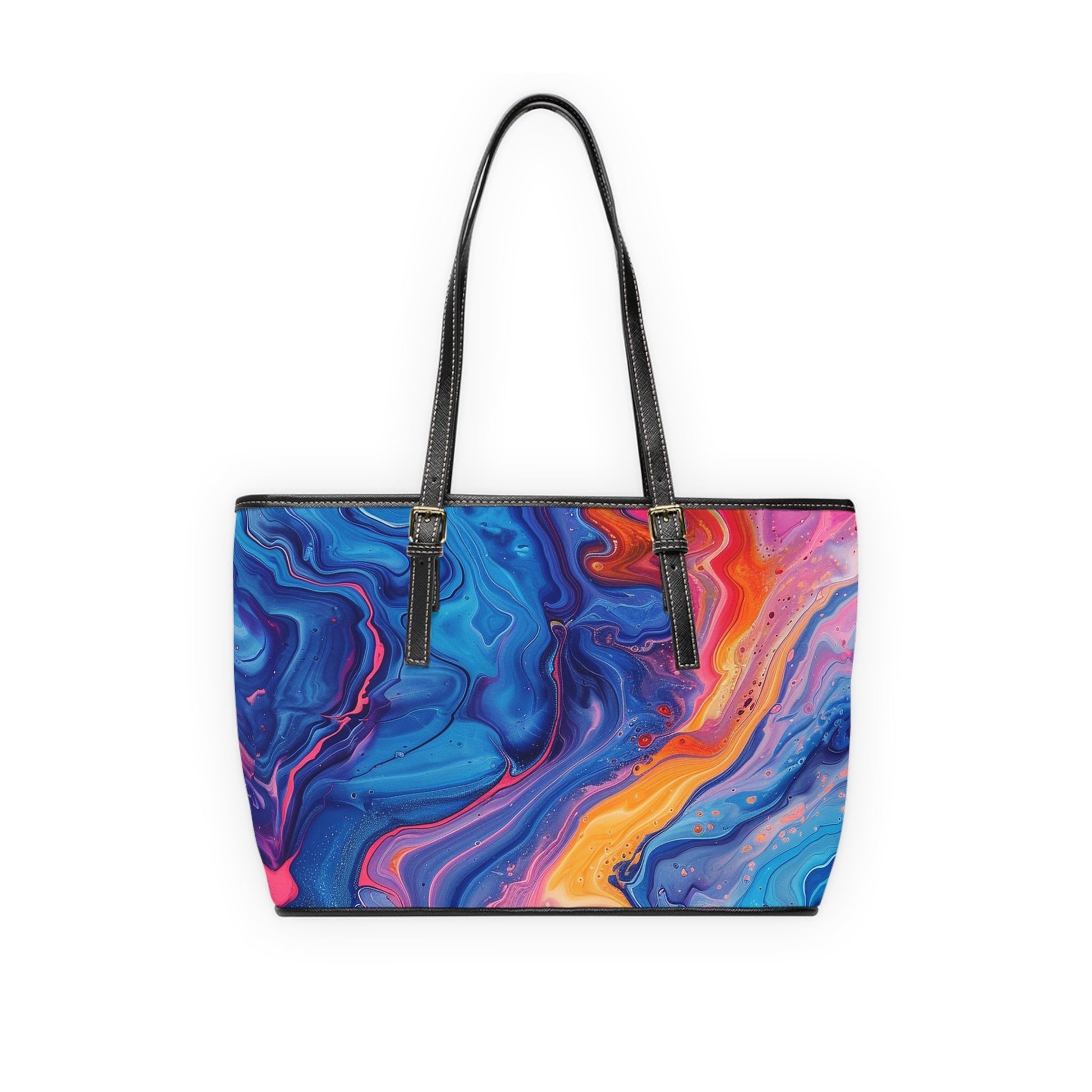 PU Leather Shoulder Bag, Artsulli - Art is Long, Life is Short, Bags, , , , , , , 