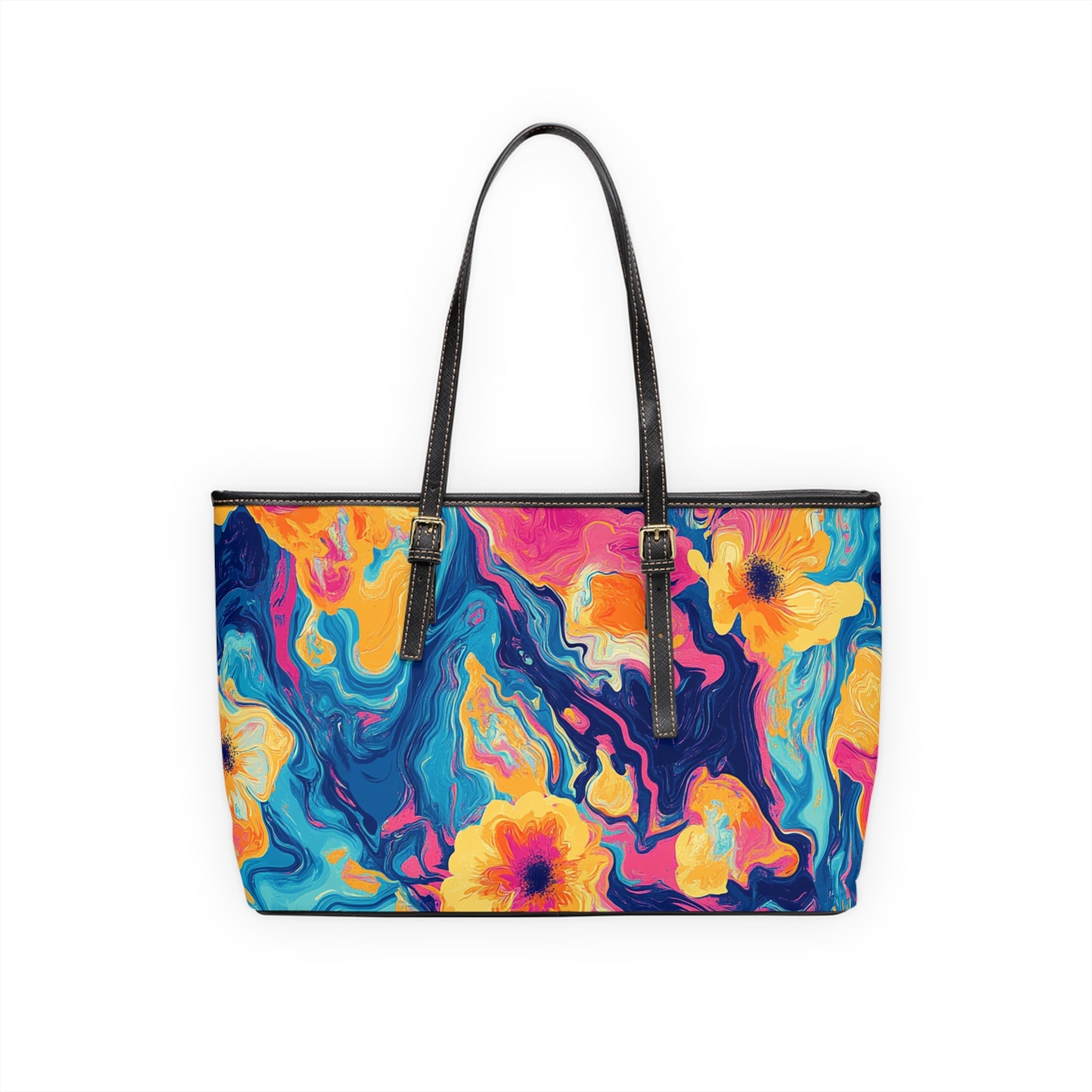 PU Leather Shoulder Bag, Artsulli - Art is Long, Life is Short, Bags, , , , , , , 
